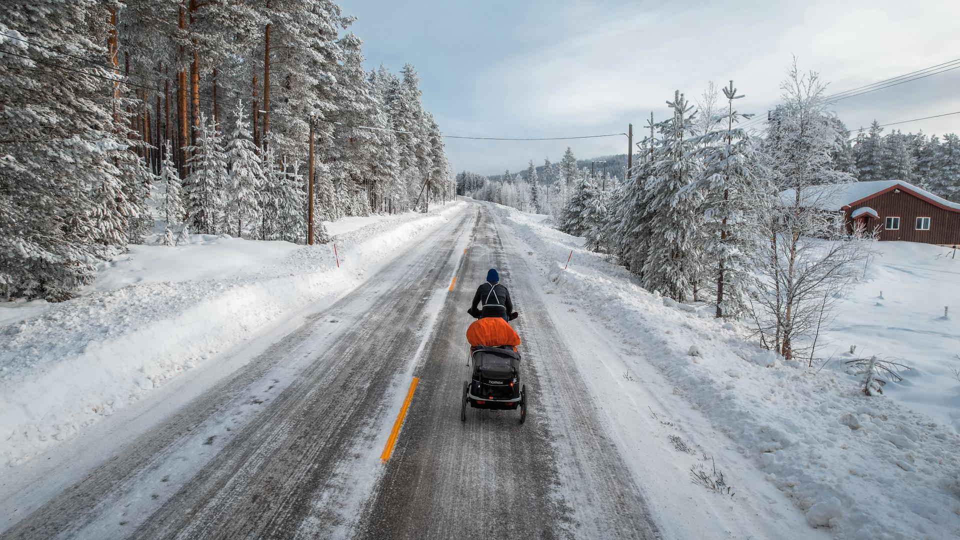 Like - "S dva psa vozim bicikl 2300 kilometara kroz ledenu Norvešku, a vučem i opremu tešku 113 kg"