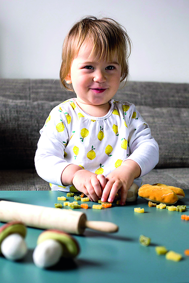 Zagreb, 310117.
Nastasja Petric napravila je zdrava zimska variva za djecu.
Foto: Berislava Picek/ CROPIX