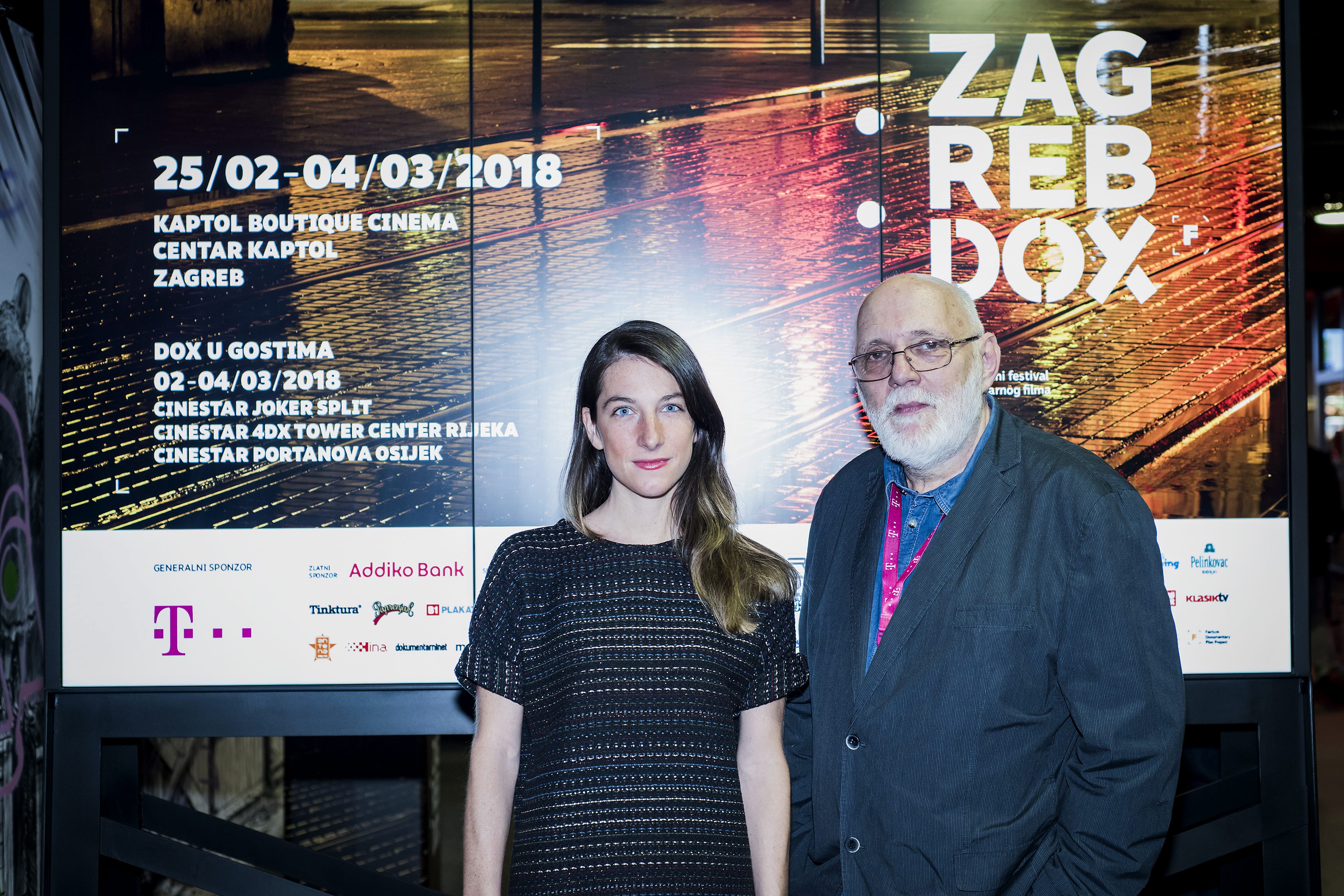 Zagreb, 250218. 
Veceras je u Kaptol Bouttique Cinema otvoren 14. ZagrebDox, medjunarodni festival dokumentarnog filma.
Na fotografiji: Nenad Puhovski.
Foto: Neja Markicevic / CROPIX