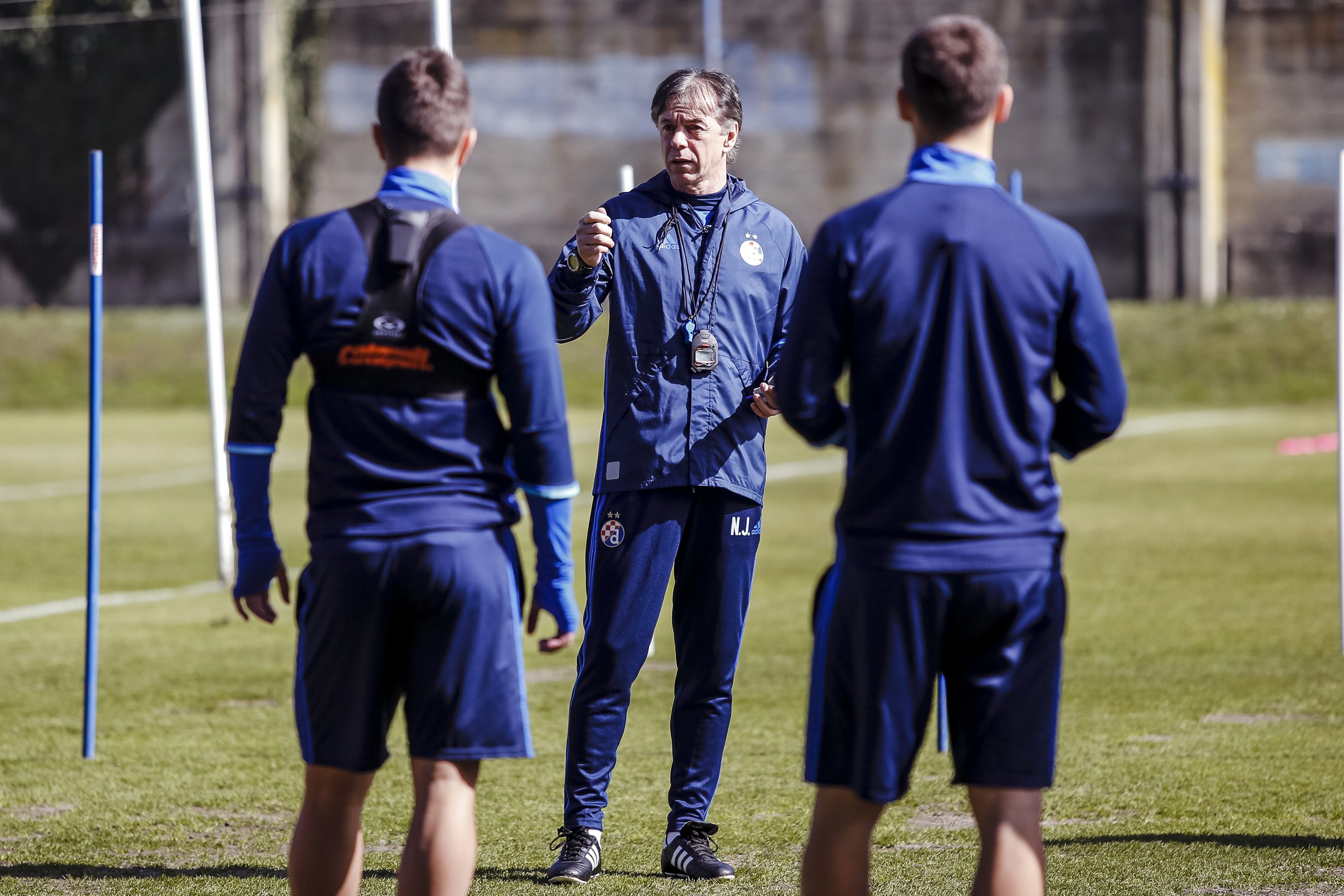 Zagreb, 130318.
Stadion Maksimir.
Prvi trening GNK Dinamo pod vodstvom novog trenera Nikole Jurcevica.
Na fotografiji: Nikola Jurcevic.
Foto: Marko Todorov / CROPIX