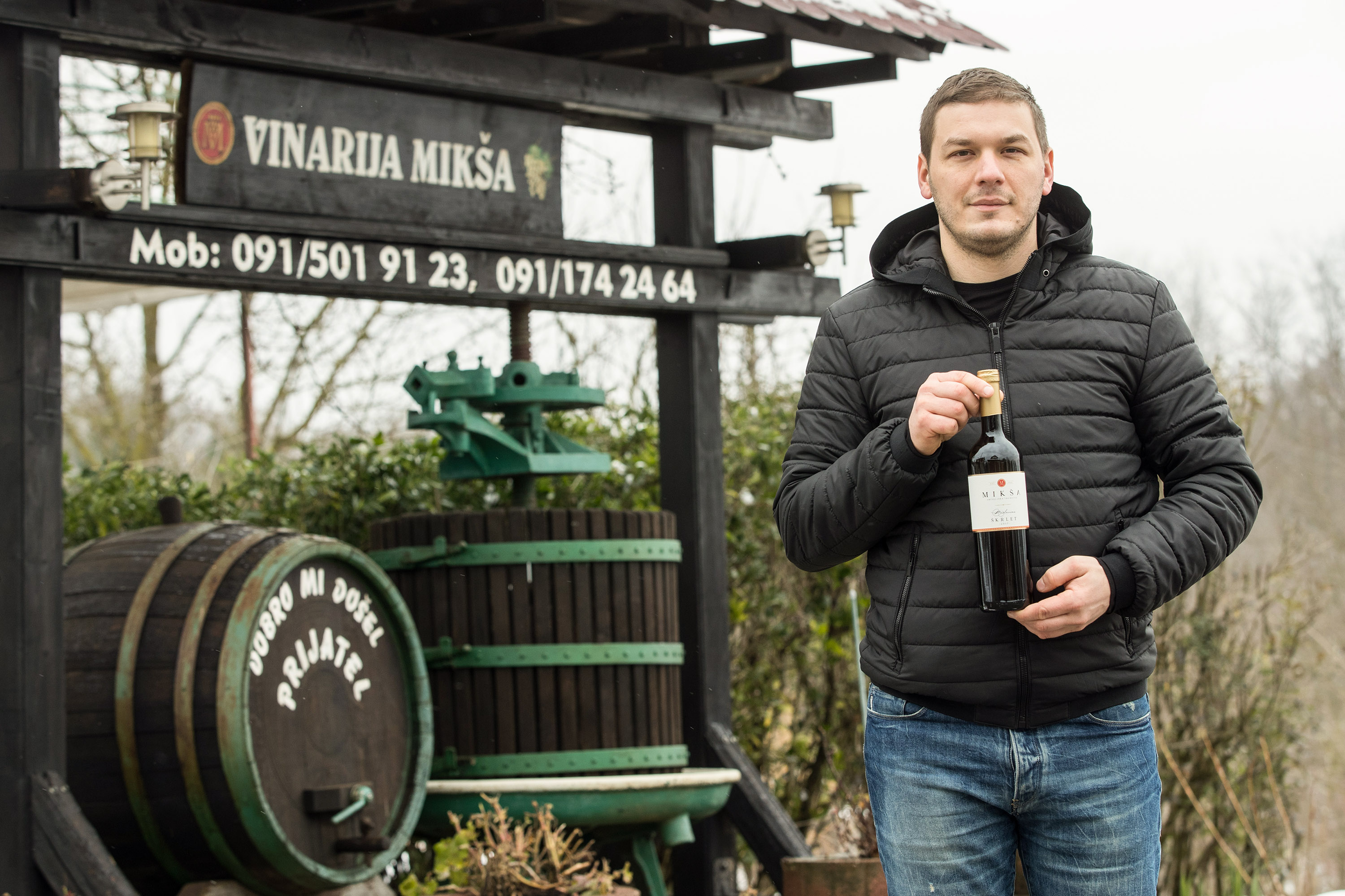 14.02.2018., Zagreb - Lidl - Vinarija Miksa.
Photo: Davor Puklavec/PIXSELL