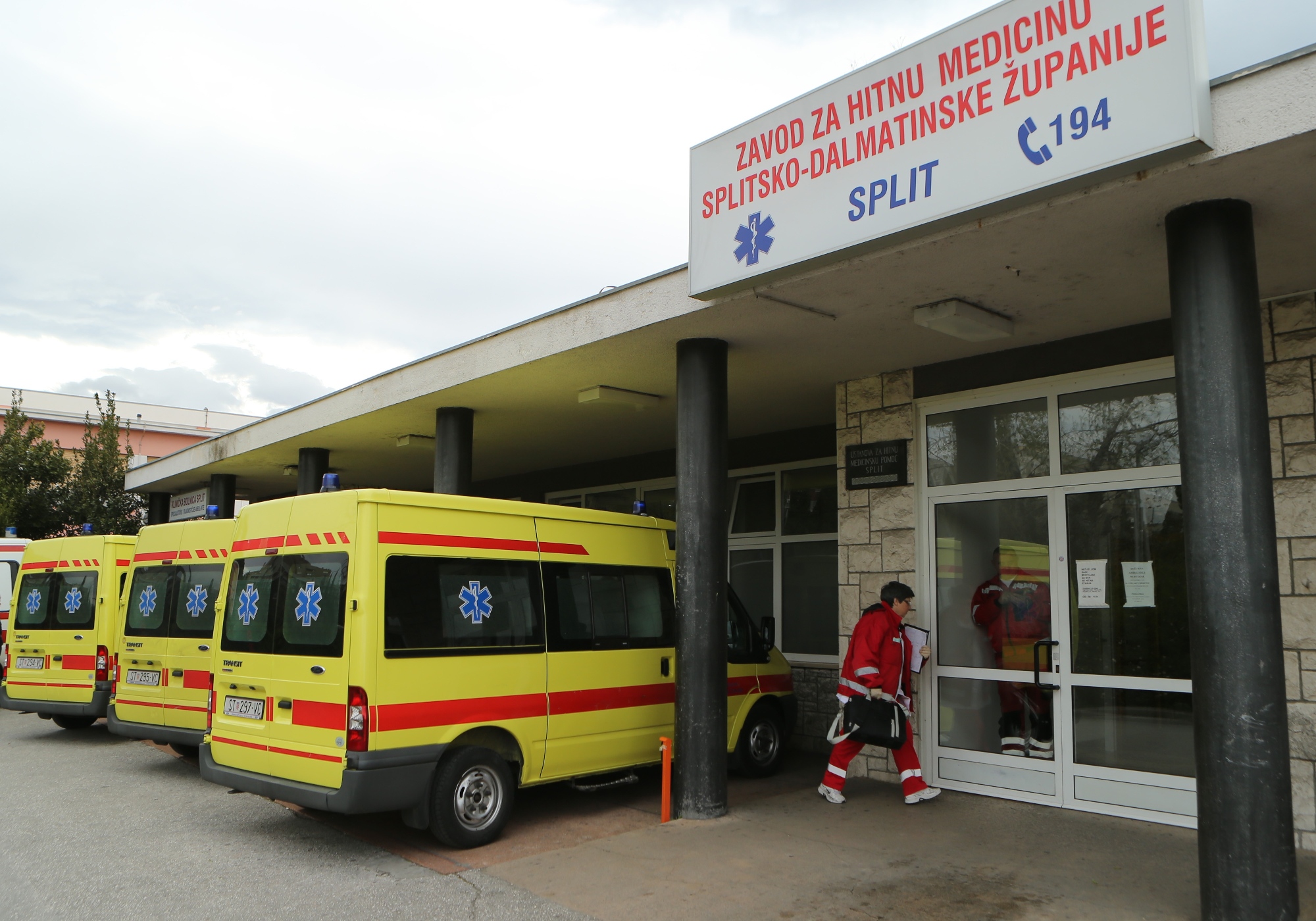 07.04.2015., Split - Zavod za hitnu medicinu Splitsko - dalmatinske zupanije 
Photo: Ivo Cagalj/PIXSELL