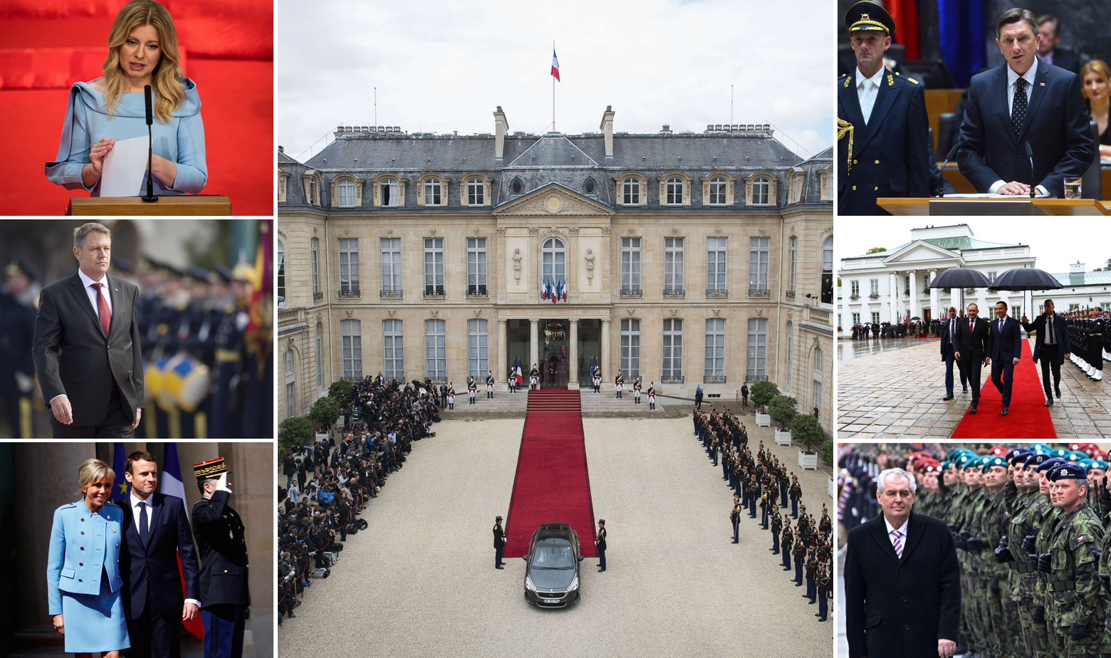 Prizori s predsjedničkih inauguracija diljem EU