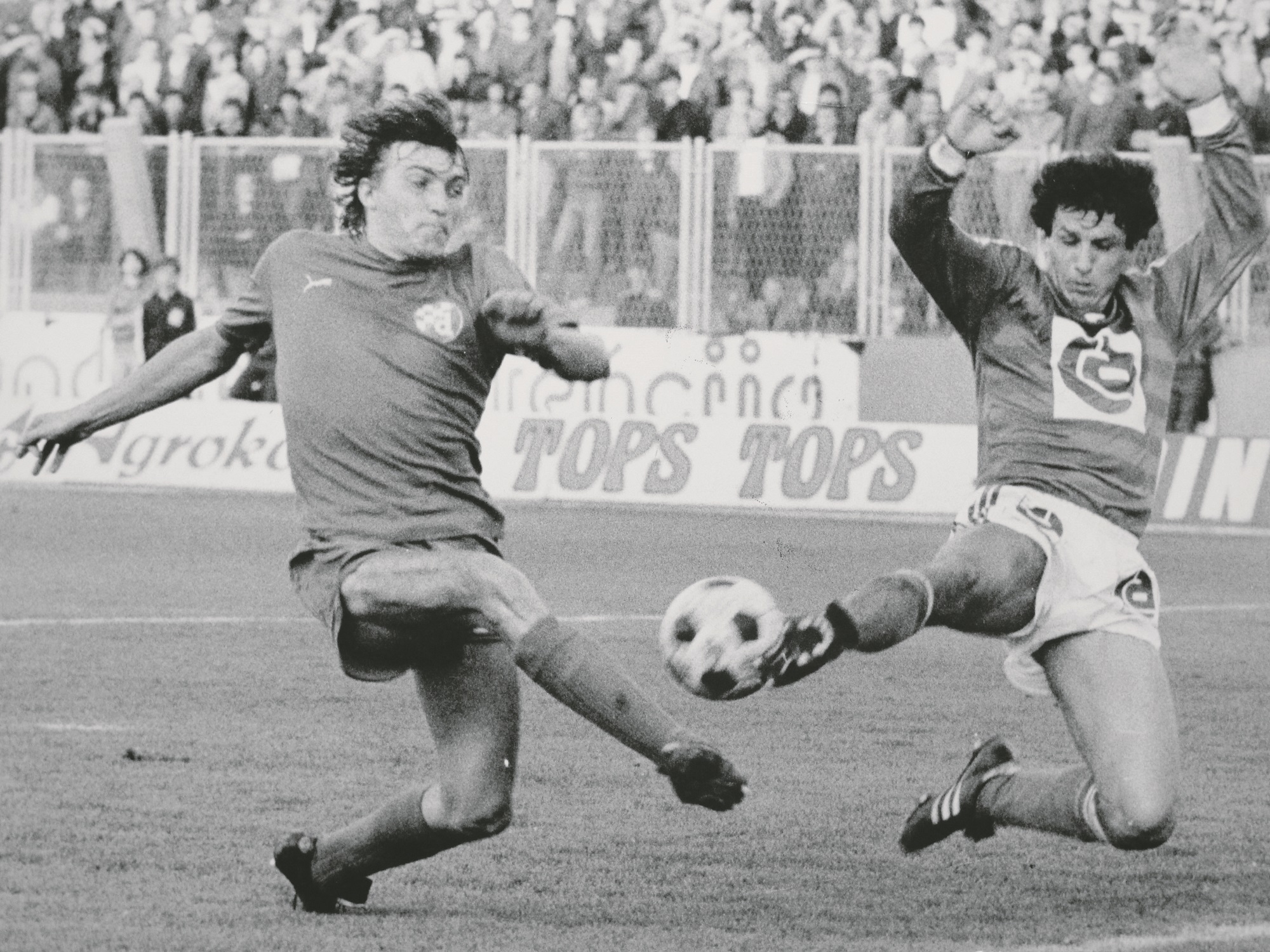 Zagreb, 14.10.1984 Dinamo - Rapid 5:1 Snjesko Cerin puca na vrata