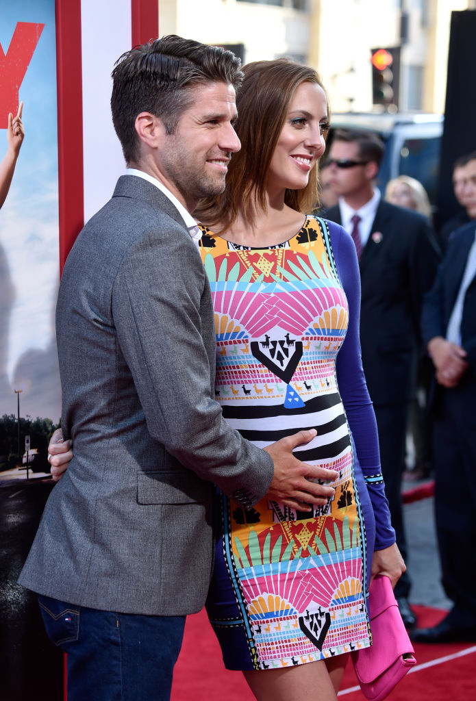 HOLLYWOOD, CA - JUNE 30:  Actress Eva Amurri Martino (R) and husband Kyle Martino attend the premiere of Warner Bros. Pictures' 