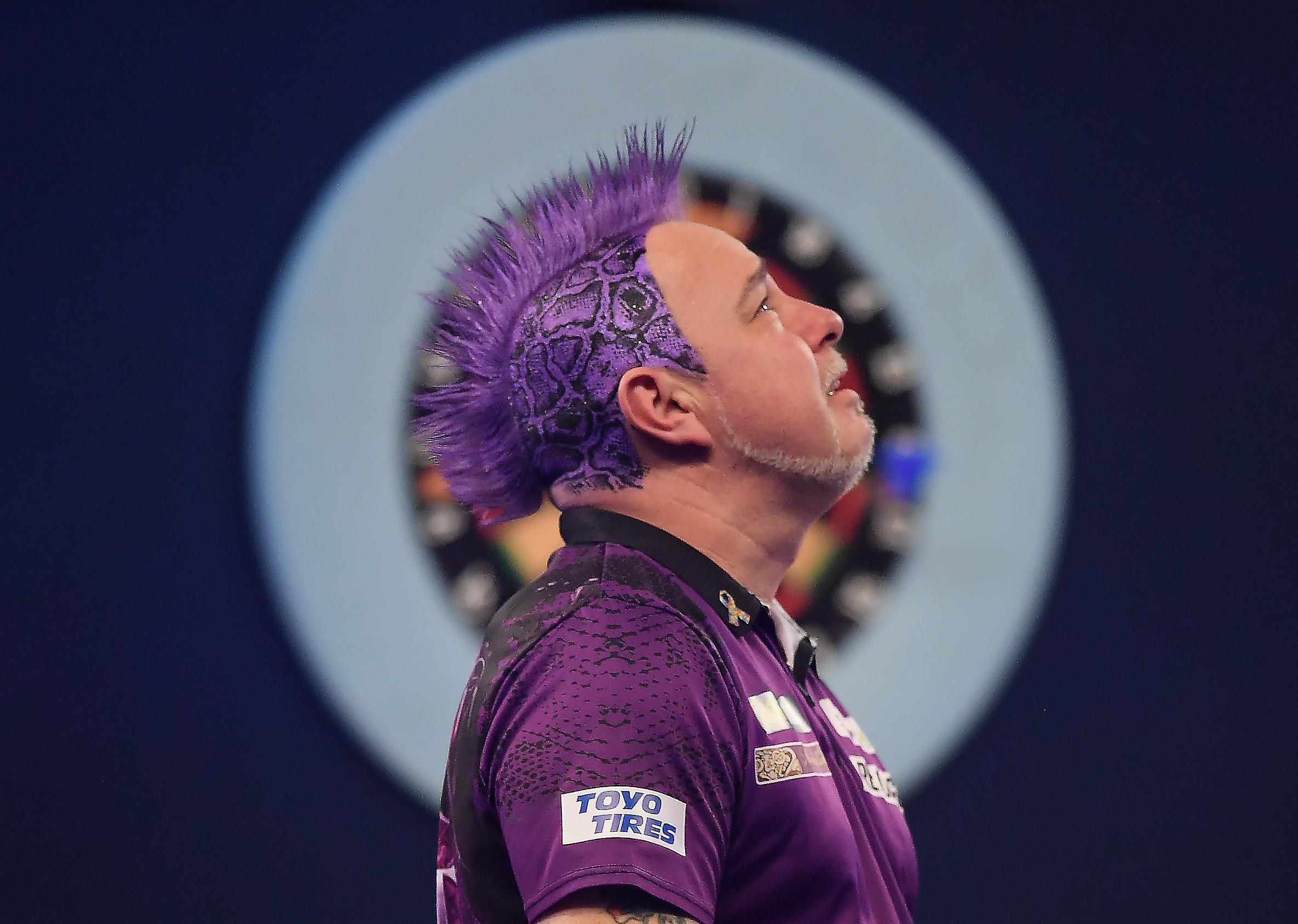 LONDON, ENGLAND - DECEMBER 31:  Peter Wright reacts after victory in the Final of the 2020 William Hill World Darts Championship between Peter Wright and Michael van Gerwen at Alexandra Palace on December 31, 2019 in London, England. (Photo by Alex Davidson/Getty Images)