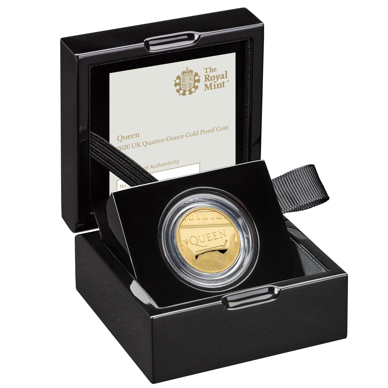 Rockers Queen have teamed up with the Royal Mint to release a series of commemorative coins.
The legendary band join Queen Elizabeth II on the set, released to celebrate the group and their lasting legacy, as the start of a series of Music Legends.
The coins detail the instruments of all four members of the band, including the Bechstein piano played by Freddie Mercury at the top of the coin.
Brian May, guitarist for the band, posed with the coins and said: Here we have the first-ever Queen and Queen coin.