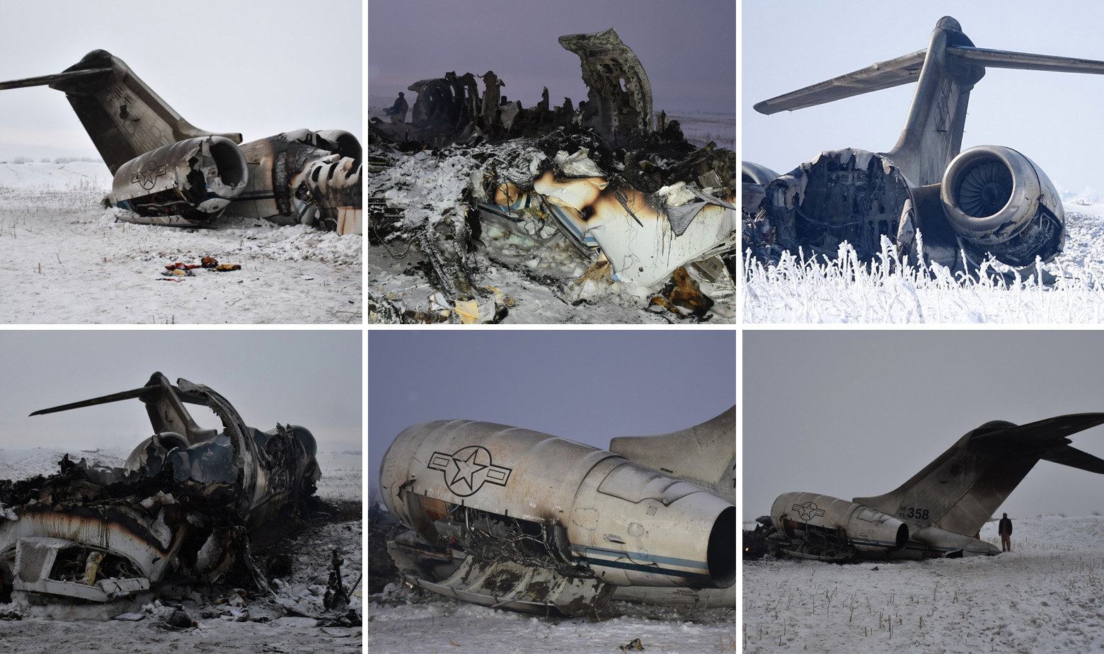 Ostaci aviona koji je pao u Afganistanu