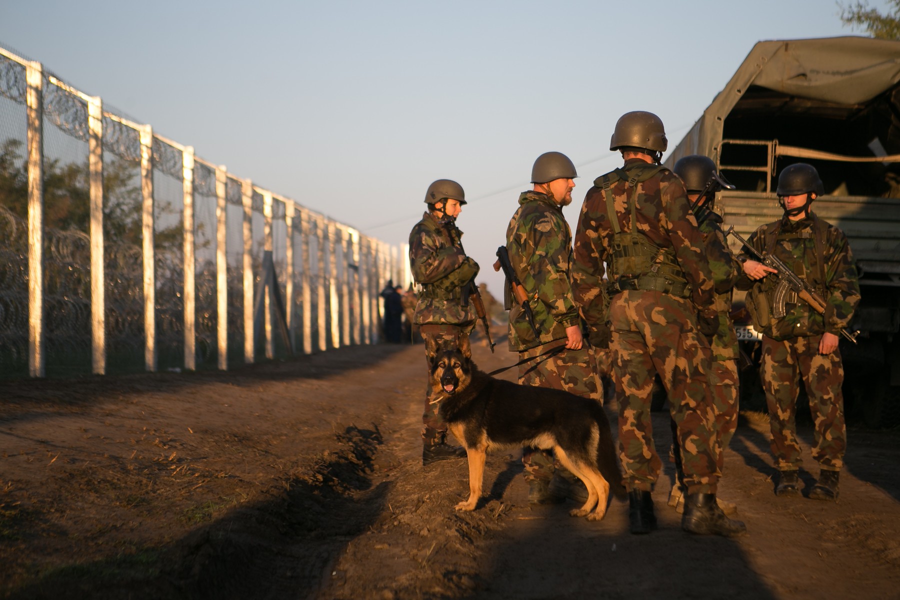 Mađarska vojska na granici sa Srbijom