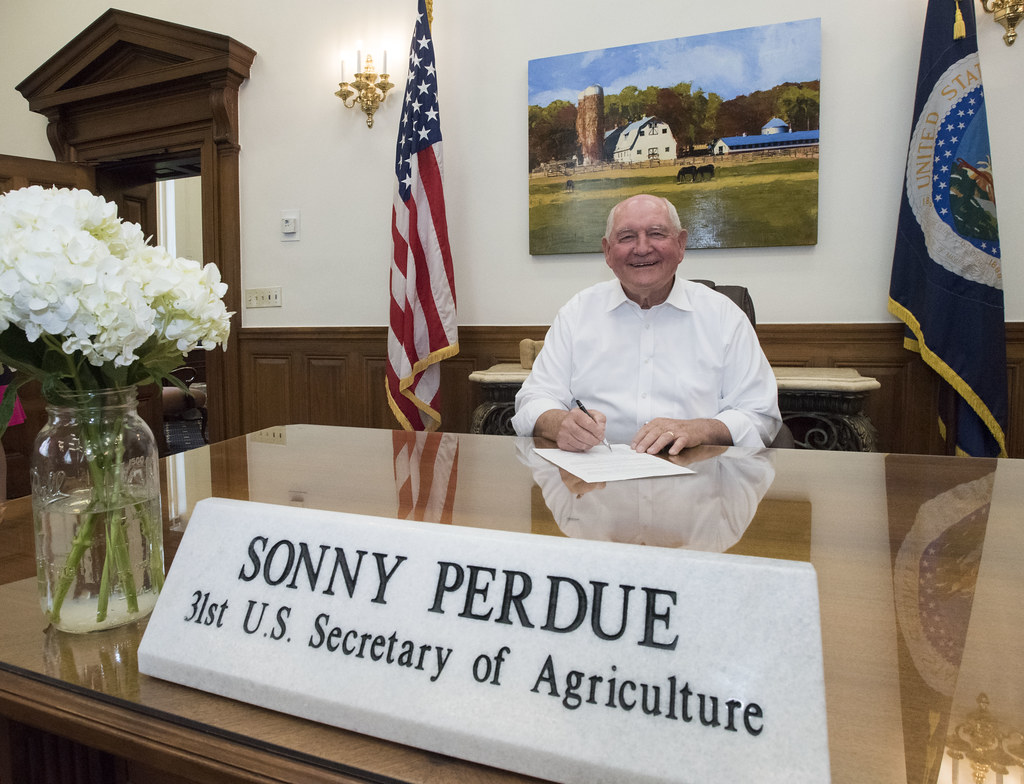 Američki ministar poljoprivrede Sonny Perdue 