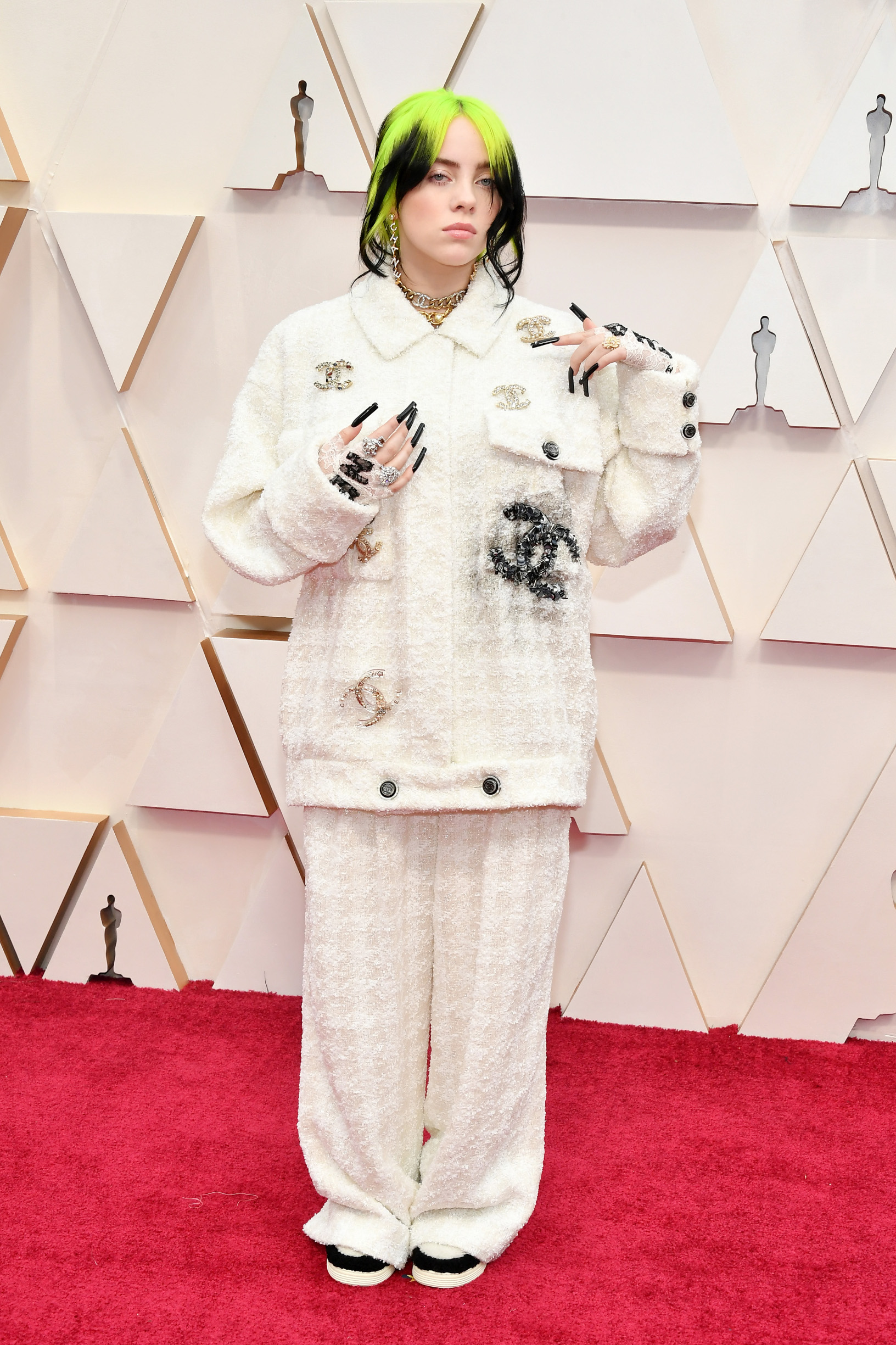 HOLLYWOOD, CALIFORNIA - FEBRUARY 09: Billie Eilish attends the 92nd Annual Academy Awards at Hollywood and Highland on February 09, 2020 in Hollywood, California. (Photo by Amy Sussman/Getty Images)