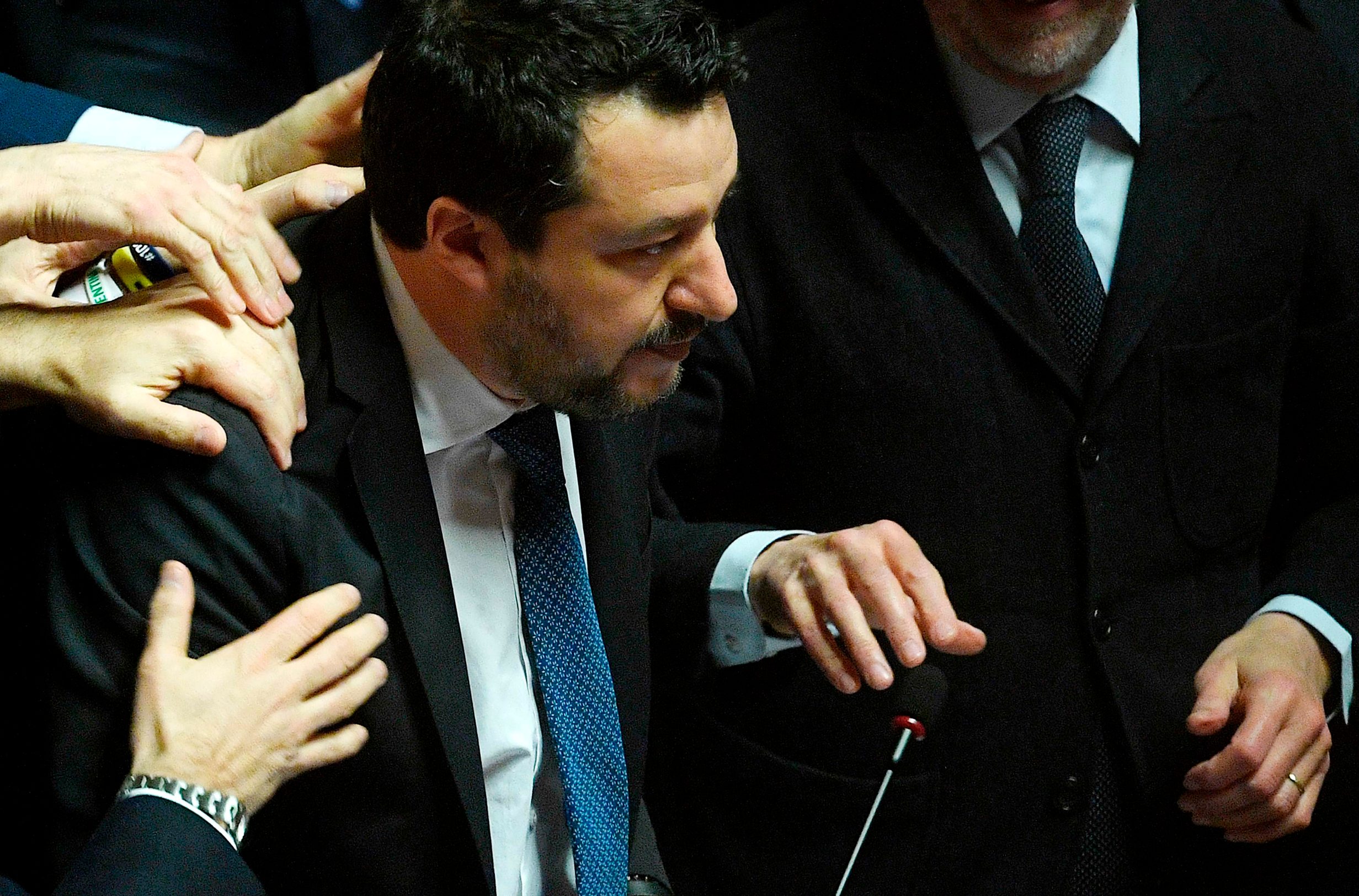Bivši ministar unutarnjih poslova Matteo Salvini (na slici), mogao bi odslužiti zatvorsku kaznu zbog zloupotrebe moći i pokušaja otmice