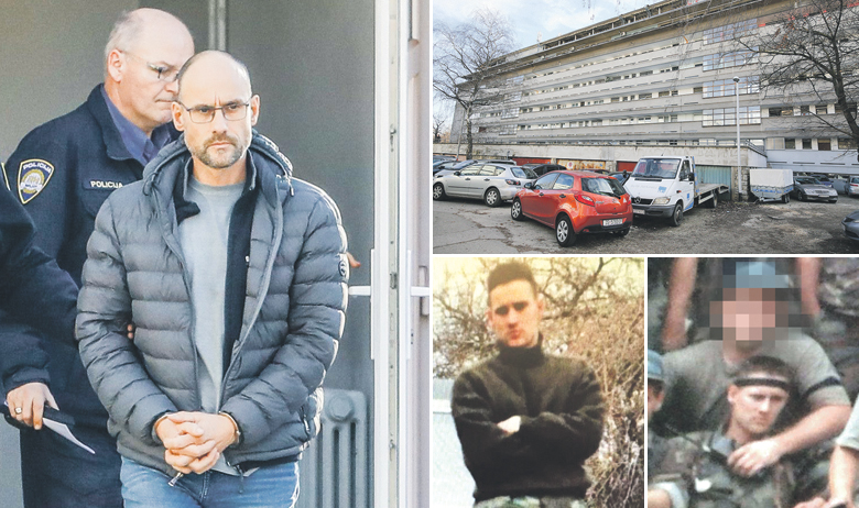 Tomislav Viktor Basa u tužiteljstvu se branio šutnjom o sumnji da je likvidirao Ibrahima Dedića; Basa je stanovao zgradi u Ulici grada Vukovara u Zagrebu (desno gore); ratne fotografije iz 1992. godine (desno dolje)