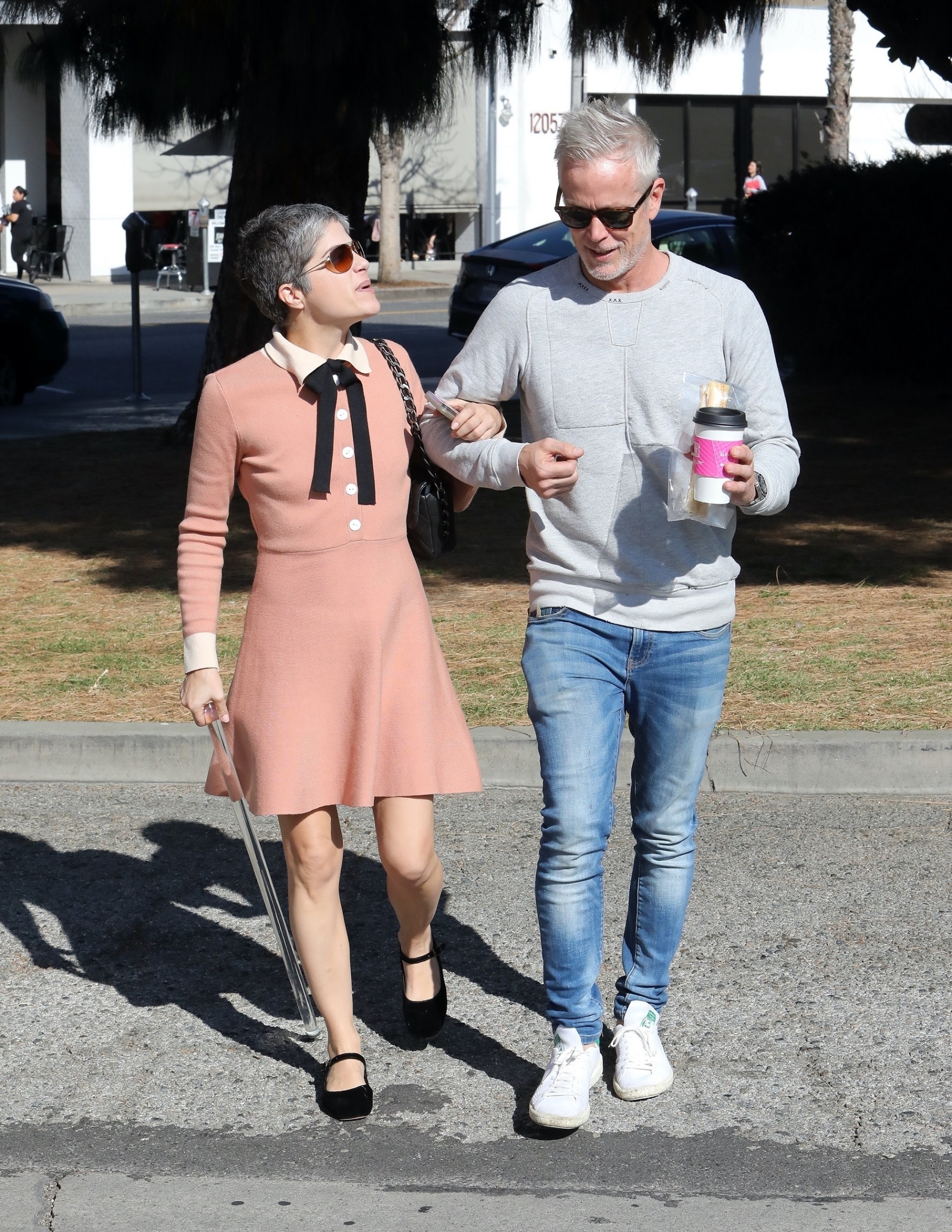Studio City, CA  - Selma Blair and Ron Carlson walk arm in arm and share a kiss as they head out after lunch at Joan's on Third in Studio City.

*UK Clients - Pictures Containing Children
Please Pixelate Face Prior To Publication*, Image: 499923083, License: Rights-managed, Restrictions: , Model Release: no, Credit line: 4CRNS, WCP / BACKGRID / Backgrid USA / Profimedia