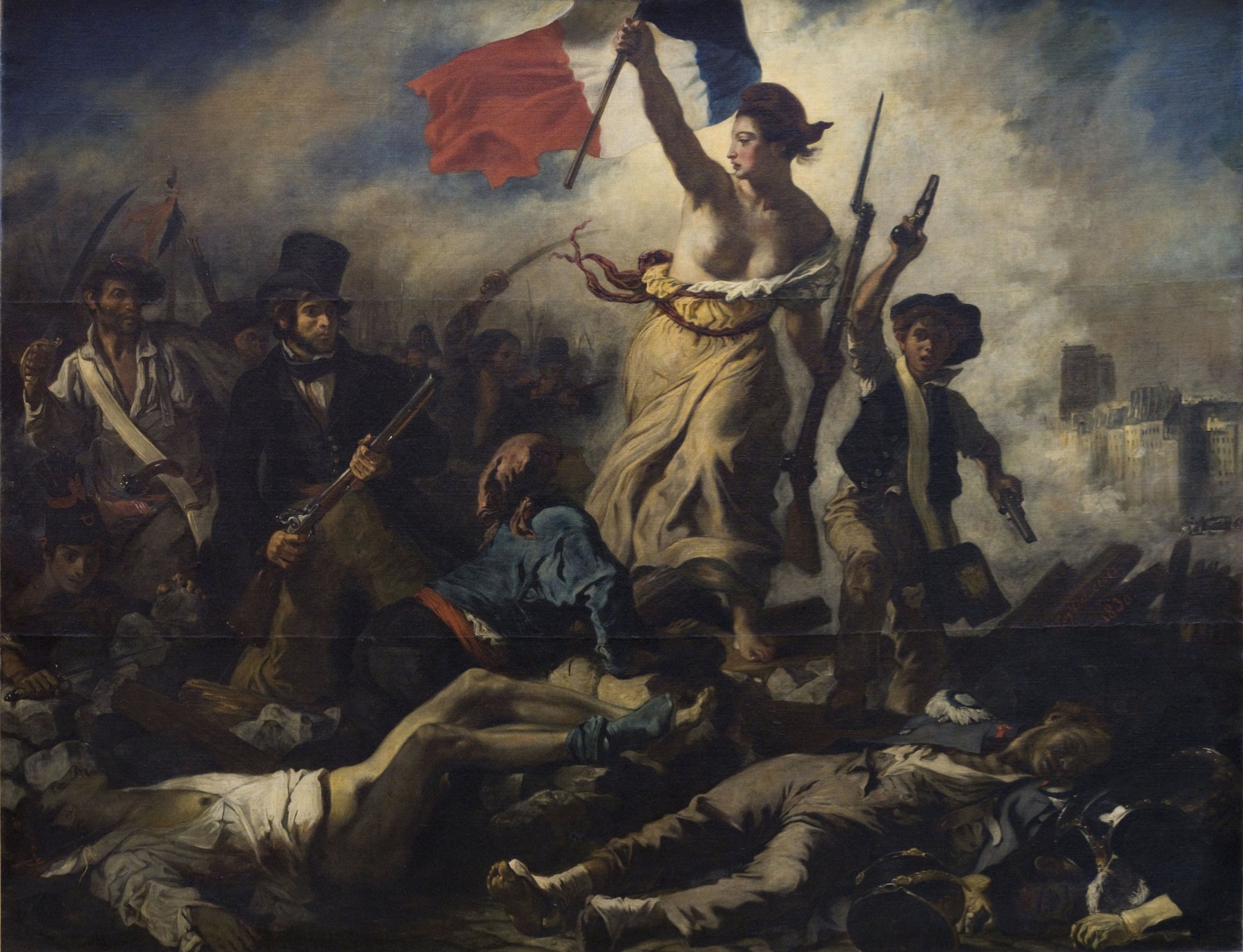 "Sloboda vodi narod" Eugènea Delacroixa