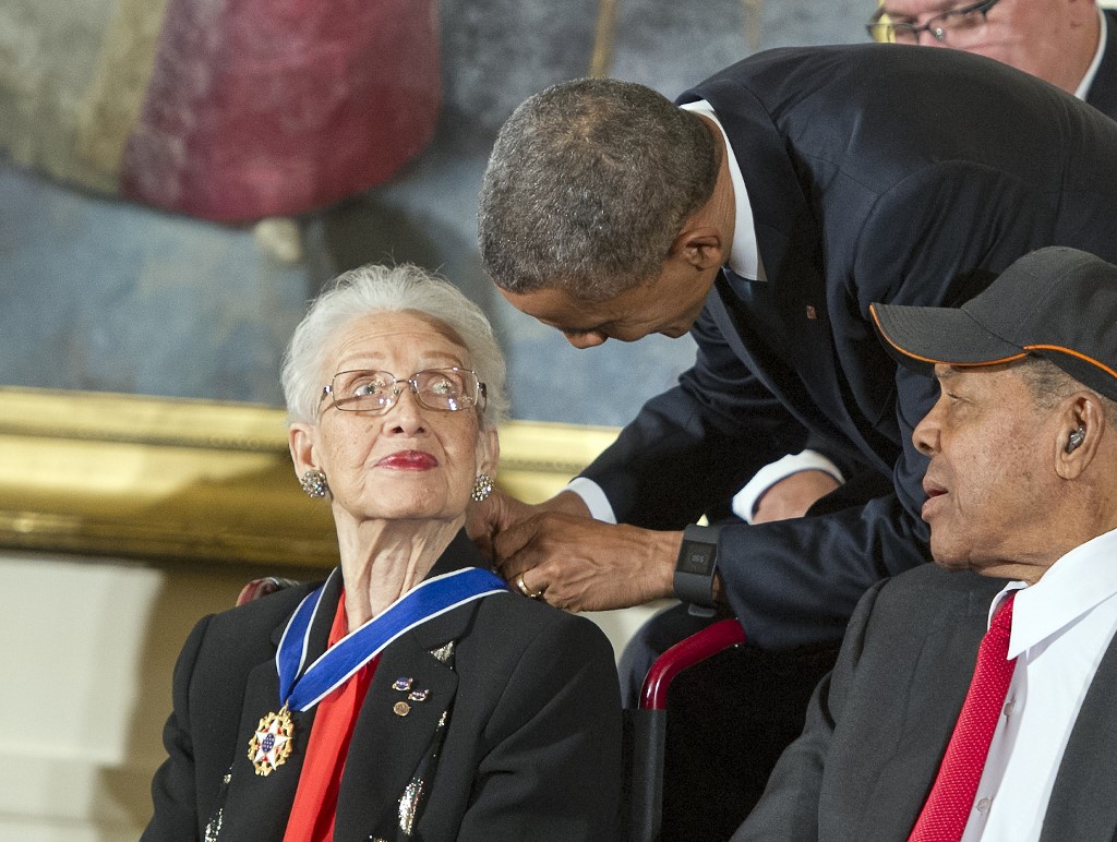 Katherine G. Johnson prima odlikovanje od Baracka Obame