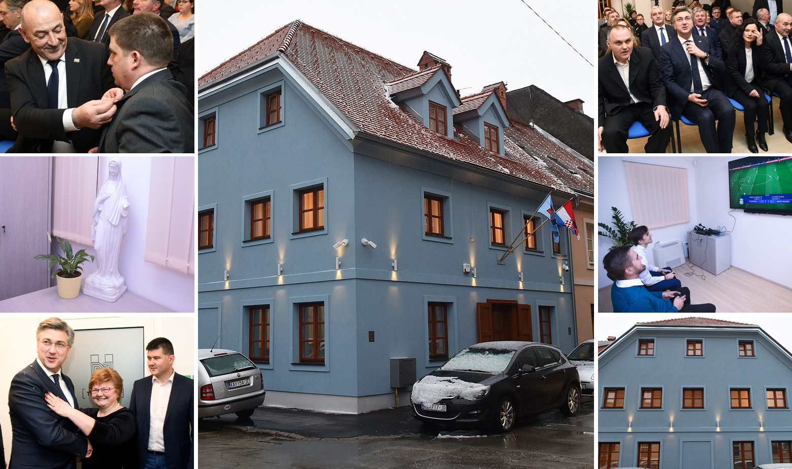 Otvaranje kuće HDZ-a u Karlovcu, stigao i Plenković