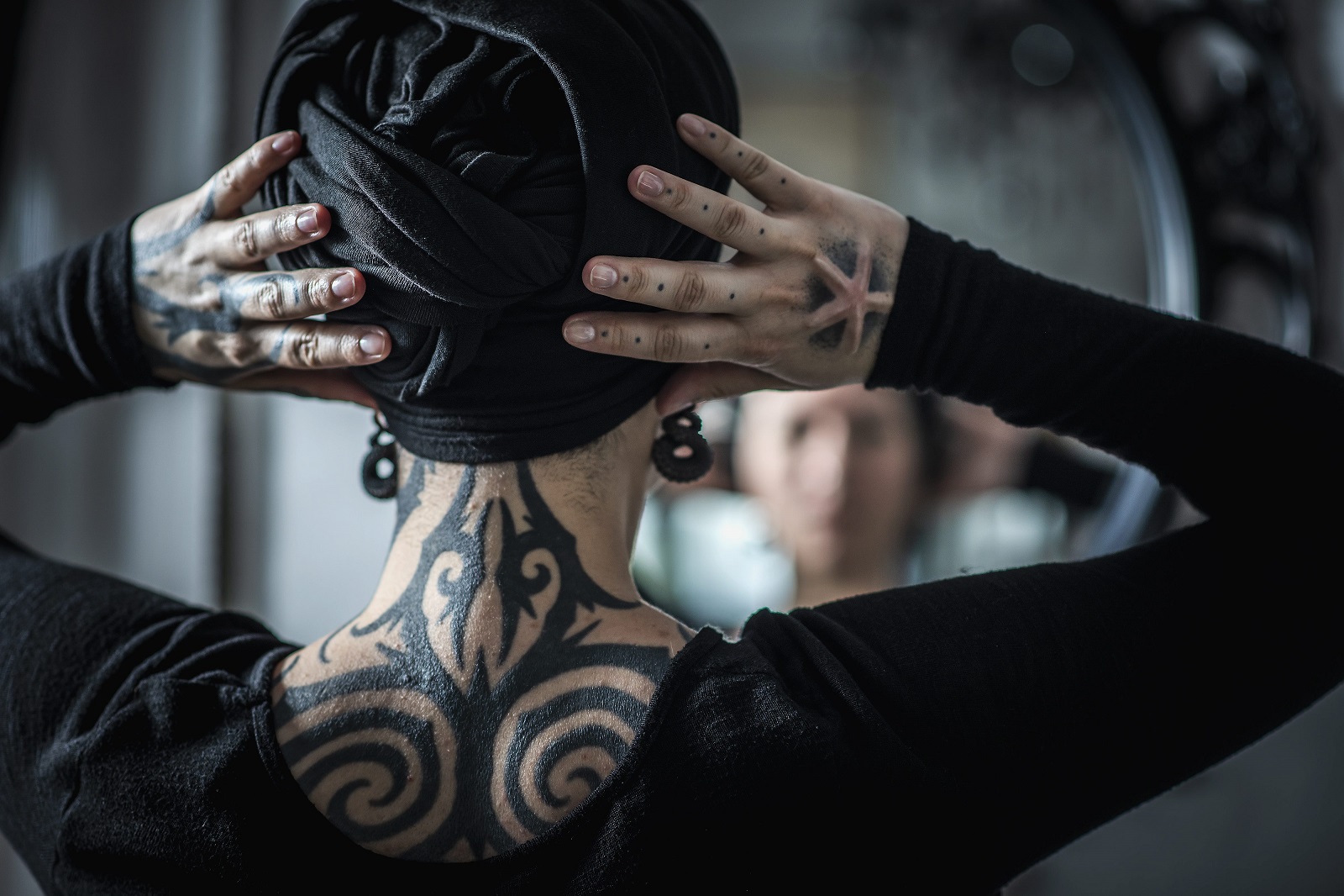 Zagreb, 260220.
U octopus tattoo i piercing studiu besplatno tetoviraju bradavice zenama lijecenim od karcinoma dojke.
Foto: Neja Markicevic / CROPIX