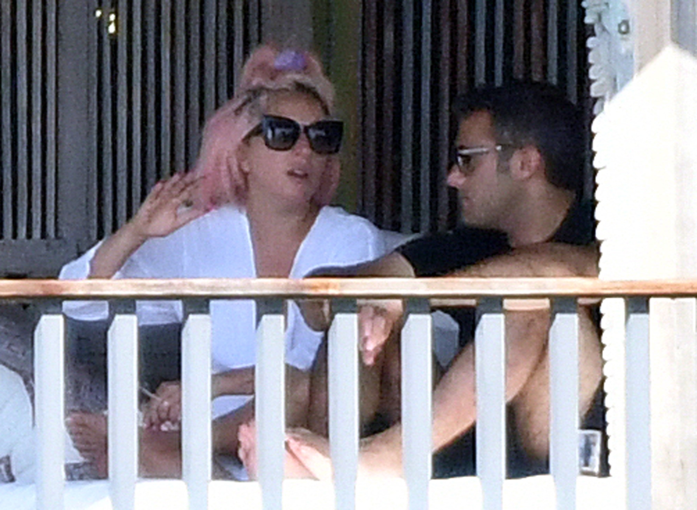 *PREMIUM EXCLUSIVE NO WEB UNTIL 2130 EST 2ND FEB* Lady Gaga seen kissing a mystery man as she relaxes in Miami ahead of her pre Super Bowl concert on Saturday. Gaga looked sensational as she chilled out wearing a black thong bikini whilst cuddling up to her new man. It is not known if her hunky companion is the same man the 33-year-old beauty was spotted sharing a midnight kiss with in Las Vegas over the New Year holiday. Gaga ended her engagement from talent agent, Christian Carino, 51, in February 2019. The pair began dating in 2017 and got engaged in October 2018.
30 Jan 2020, Image: 496030377, License: Rights-managed, Restrictions: World Rights, Model Release: no, Credit line: MEGA / The Mega Agency / Profimedia