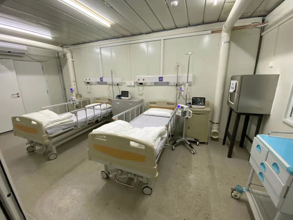 February 2, 2020, Wuhan, Hubei, China: The Huo Shen Shan hospital which was built in 10 days for new coronavirus pneumonia patients officially deliver to military medical workers in Wuhan, Hubei,China on 02th February, 2020., Image: 496147357, License: Rights-managed, Restrictions: * China, Taiwan, Hong Kong, Japan and Korea Rights Out *, Model Release: no, Credit line: TPG / Zuma Press / Profimedia