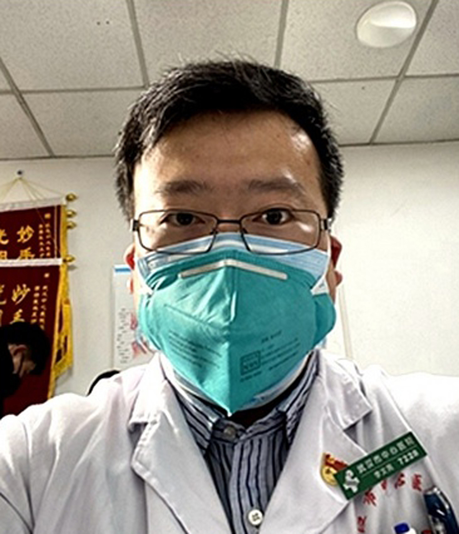 January 31, 2020.Wuhan coronavirus emergency. .Li Wenliang , Wuhan's doctor who sent a warning about seven people with a â€œmysterious illnessâ€ (SARS) to an online chat., Image: 496178316, License: Rights-managed, Restrictions: * France, Germany and Italy Rights Out *, Model Release: no, Credit line: Ling/Ropi / Zuma Press / Profimedia