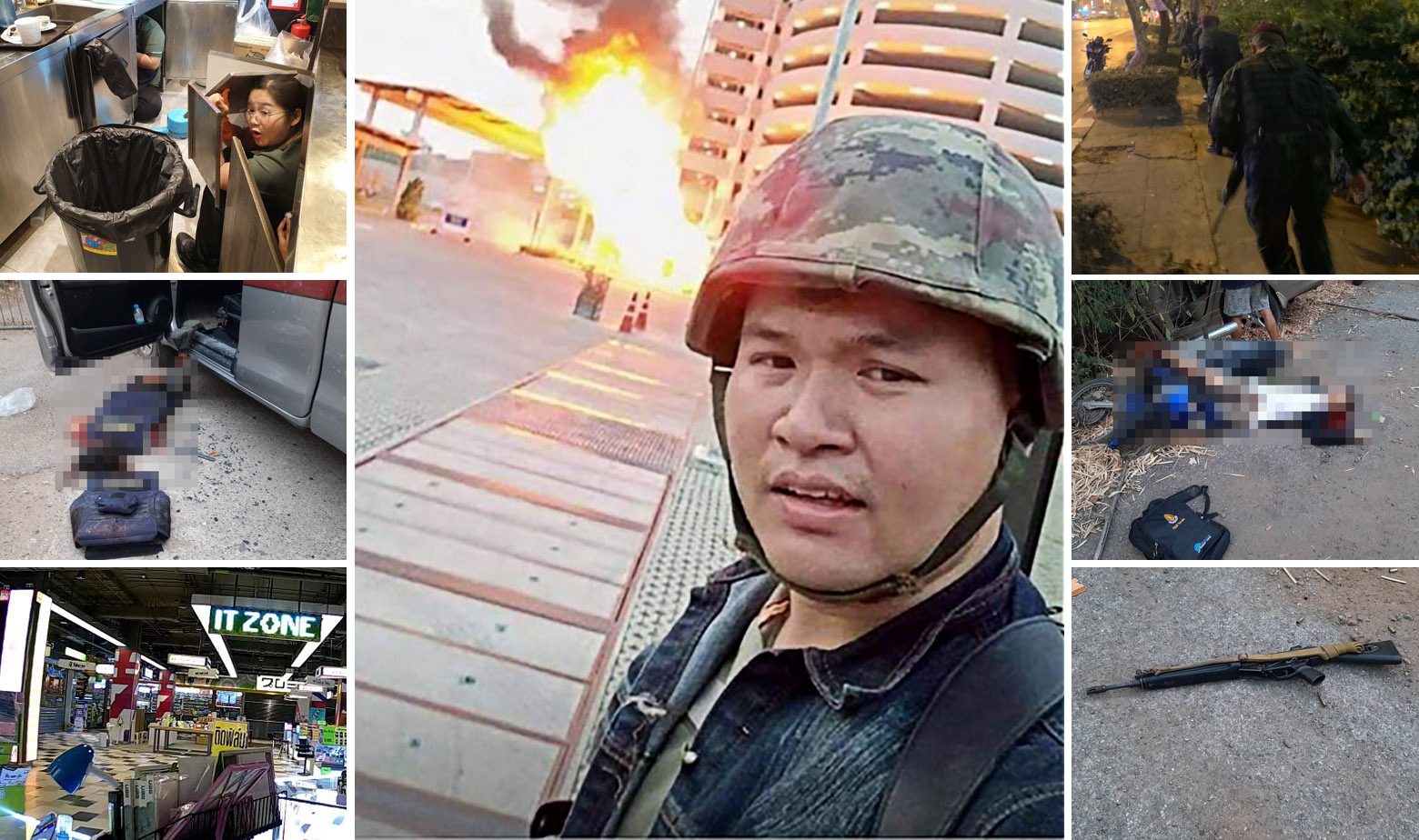 Prizori kaosa u Tajlandu i vojnik koji je počinio masakr