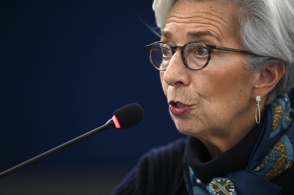 Predsjednica Europske središnje banke Christine Lagarde