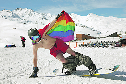 Val Thorens, Francuska, 040419. 
Skijaliste Val Thorens.
Foto: Marin Tironi