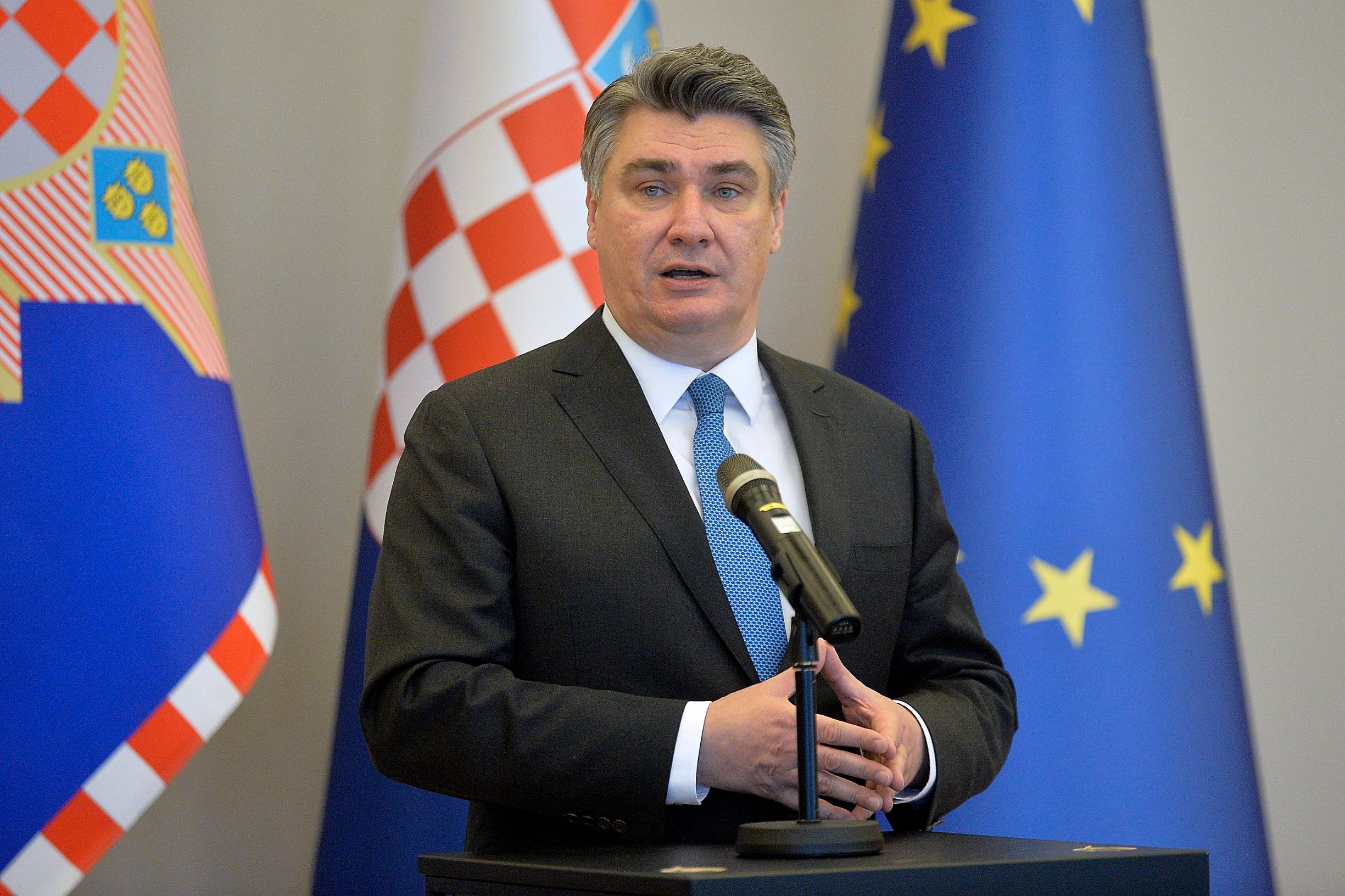 President of the Republic of Croatia Zoran Milanović