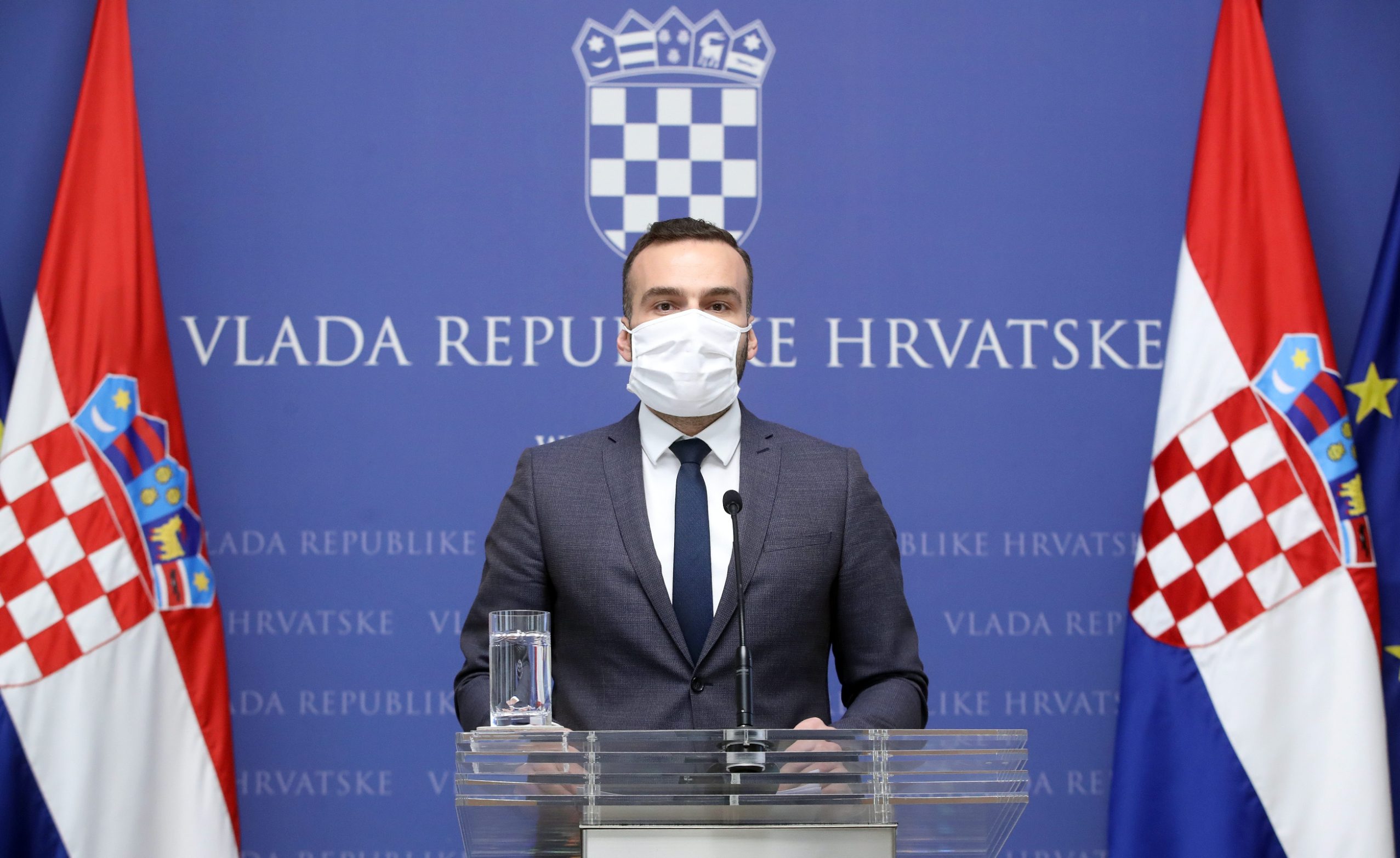 Croatian Labour and Pension Minister Josip Aladrović