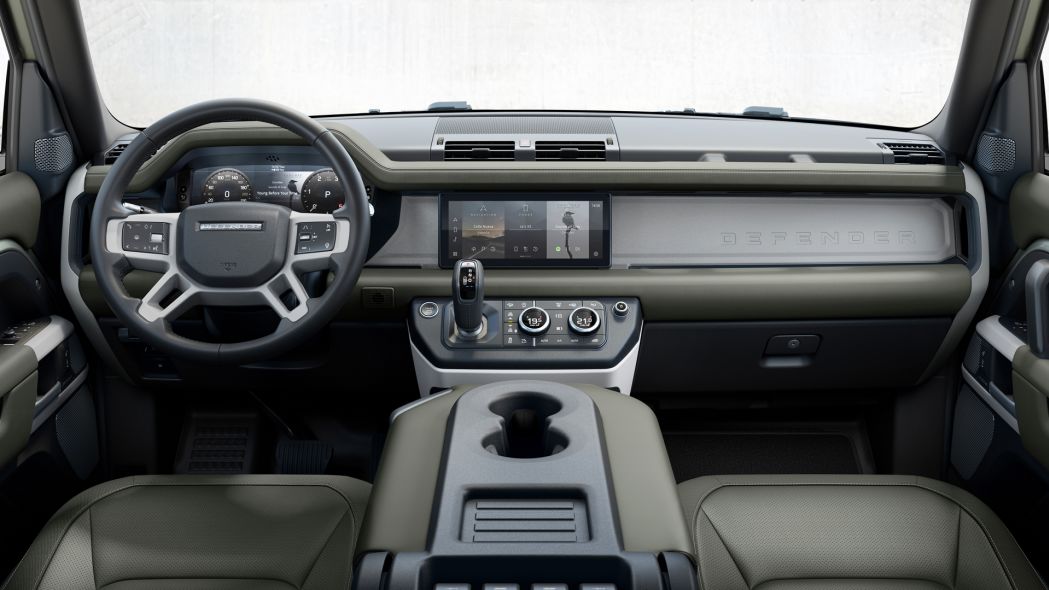 2020-Land-Rover-Defender-110-dash-green