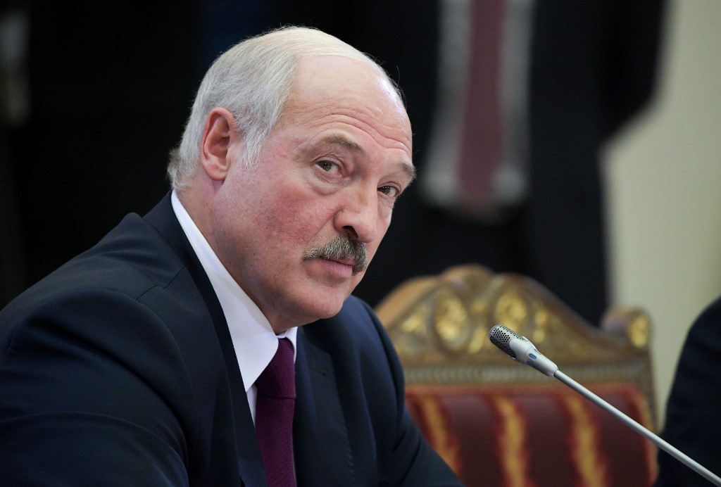 6112195 20.12.2019 Belarusian President Alexander Lukashenko attends a meeting of the Supreme Eurasian Economic Council, in St. Petersburg, Russia. Sergey Guneev / Sputnik