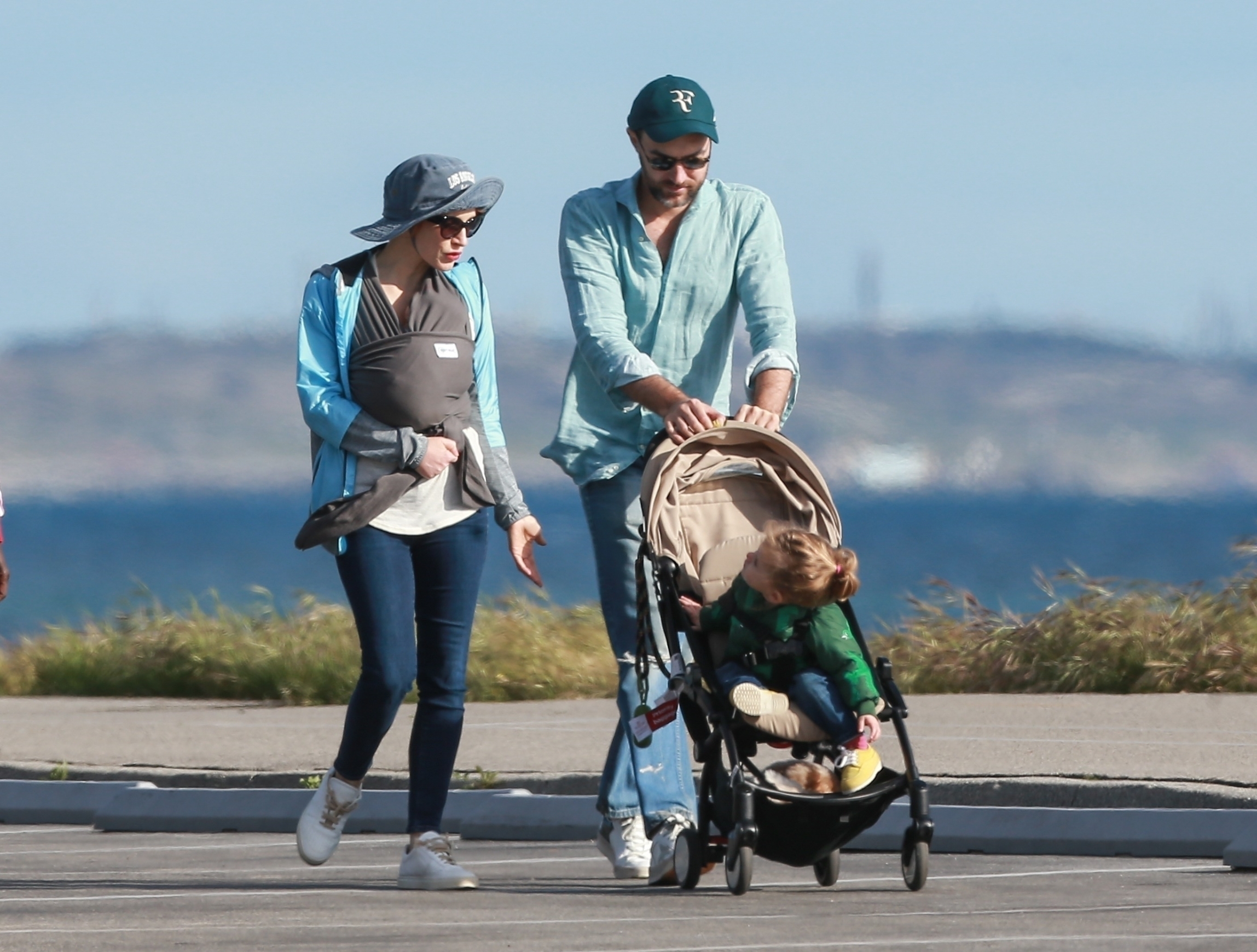 Santa Monica, CA  - *PREMIUM-EXCLUSIVE*  - *WEB EMBARGO UNTIL 2 PM EDT on March 27, 2020* BABY JOY! Jessica Chastain and husband Gian Luca Passi appear to now be the parents of two! The actress who recently celebrated her 43rd birthday on Tuesday was spotted out with her husband and their daughter Giulietta. Jessica welcomed her daughter via surrogate in 2018 and now it appears the actress has welcomed another baby to her family.
The Zero Dark Thirty actress was seen on a casual stroll carrying the infant in a Maya Wrap as Gian Luca pushed Giuletta in a stroller with their dog riding underneath! *Shot on March 25, 2020*

*UK Clients - Pictures Containing Children
Please Pixelate Face Prior To Publication*, Image: 509981023, License: Rights-managed, Restrictions: , Model Release: no, Credit line: SPOT / Stoianov / BACKGRID / Backgrid USA / Profimedia