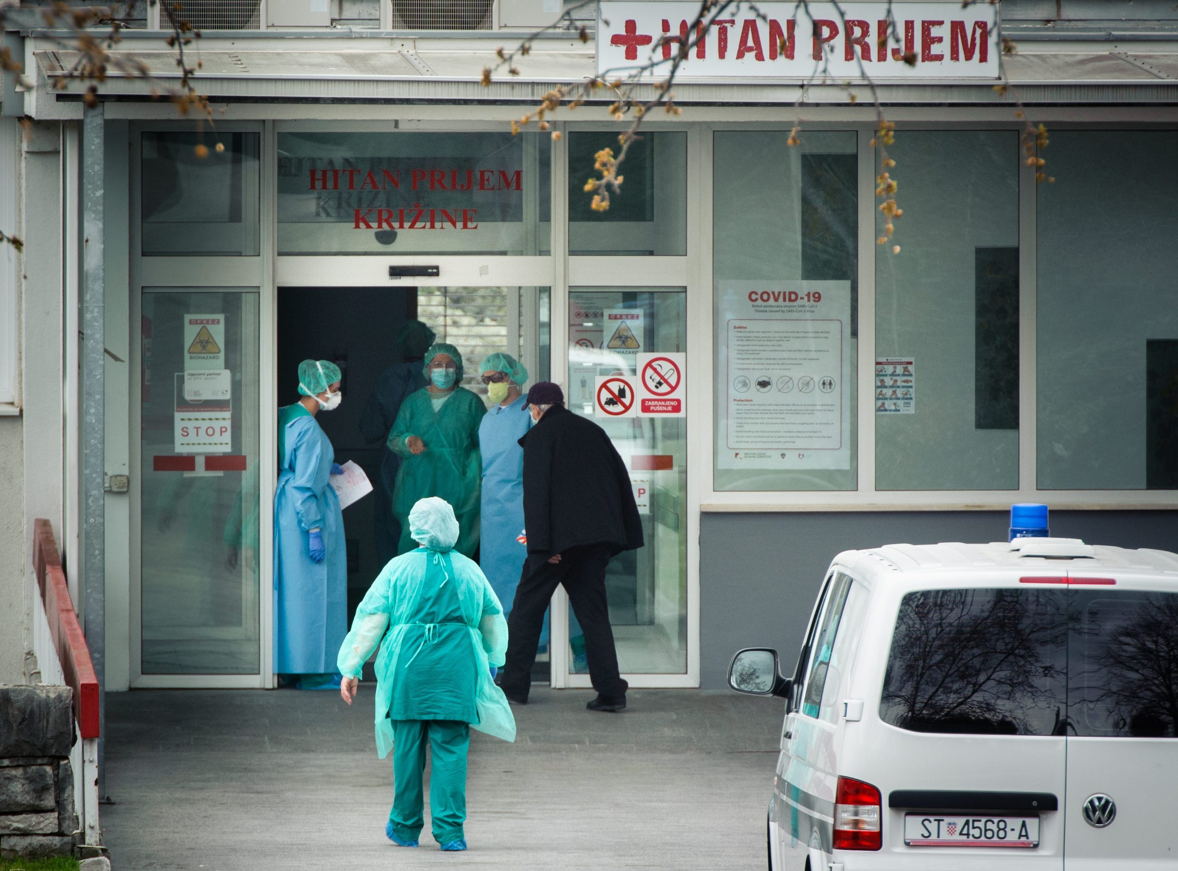 Bolnica na Križinama središnja je zdravstvena ustanova za bolesnike zaražene koronavirusom iz četiri dalmatinske županije