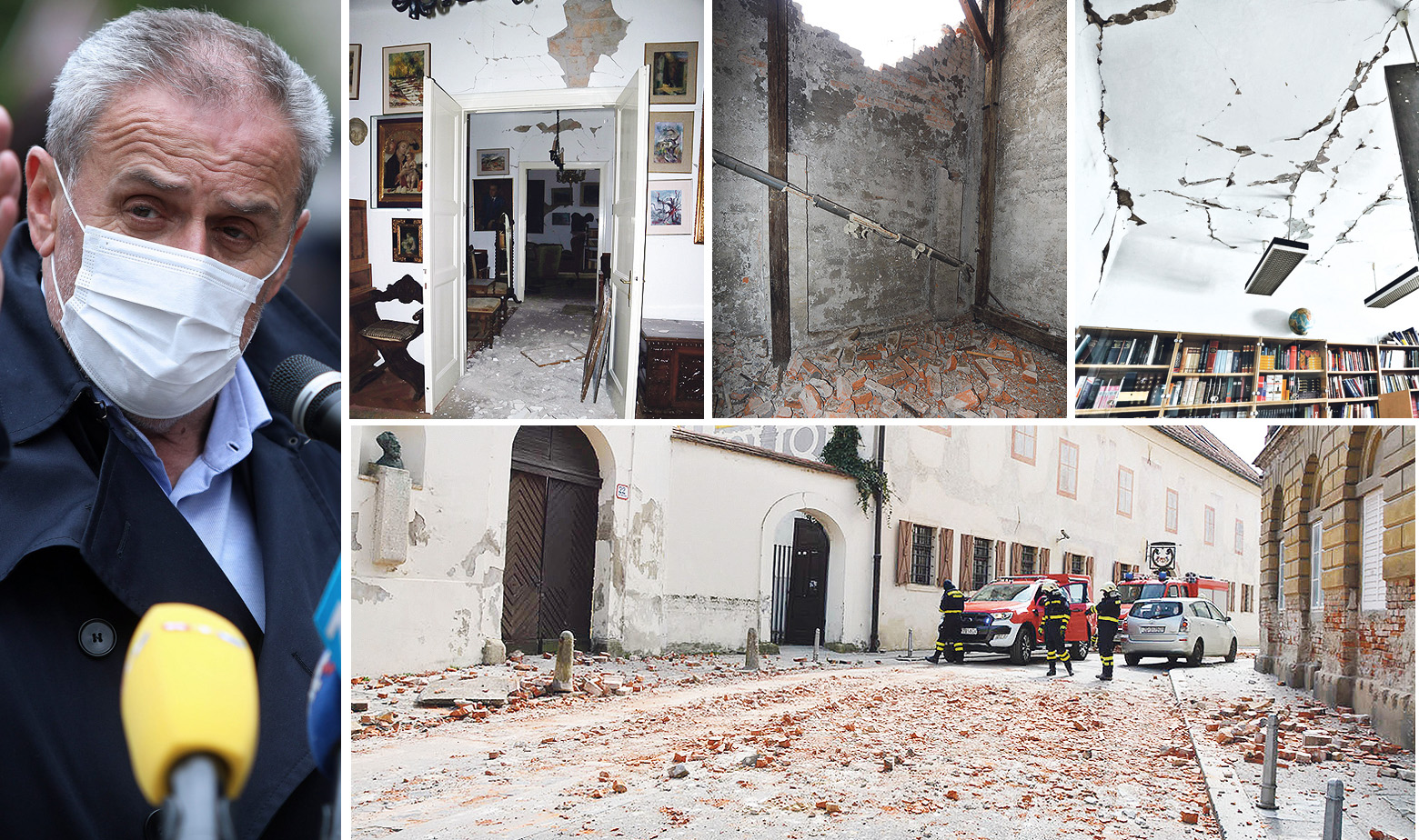 Milan Bandić i šteta u Zagrebu nakon potresa