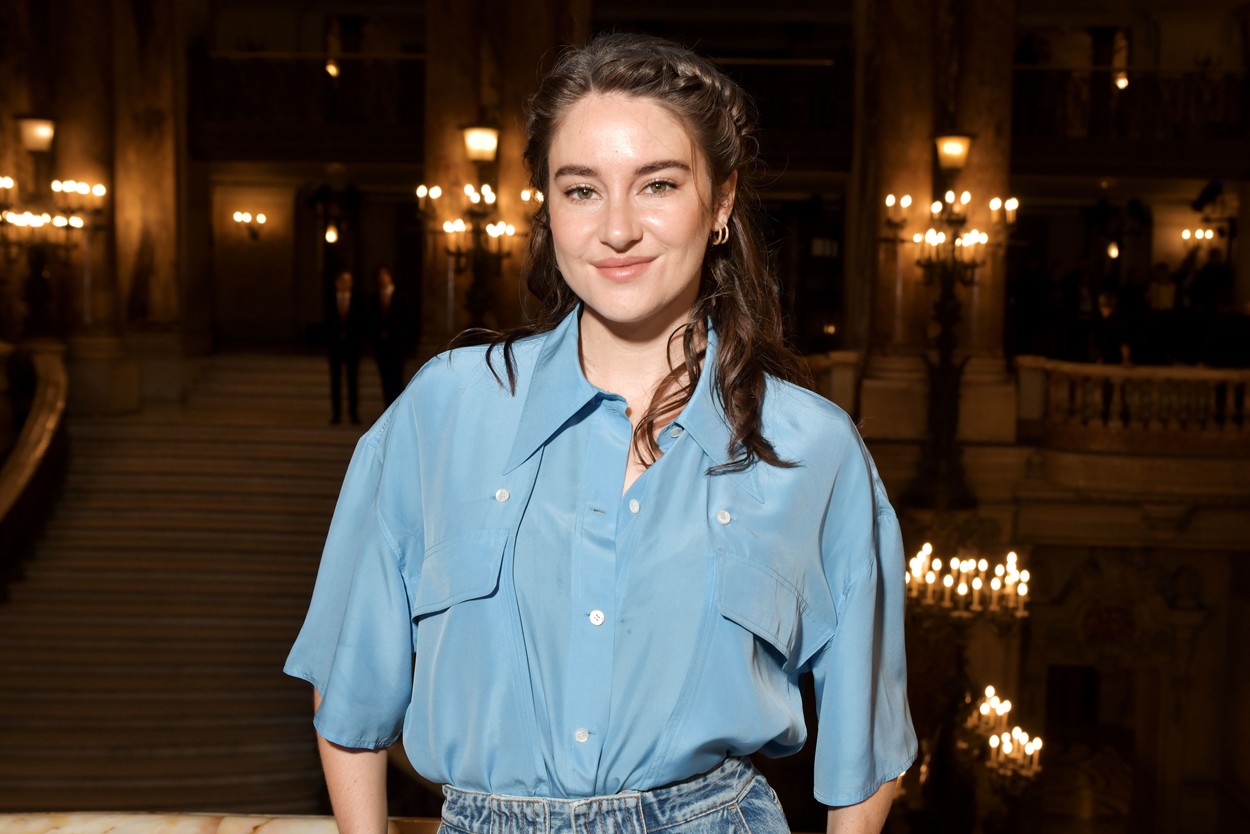 Shailene Woodley in the front row
Stella McCartney show, Front Row, Fall Winter 2020, Paris Fashion Week, France - 02 Mar 2020, Image: 502314486, License: Rights-managed, Restrictions: , Model Release: no, Credit line: Swan Gallet/WWD / Shutterstock Editorial / Profimedia