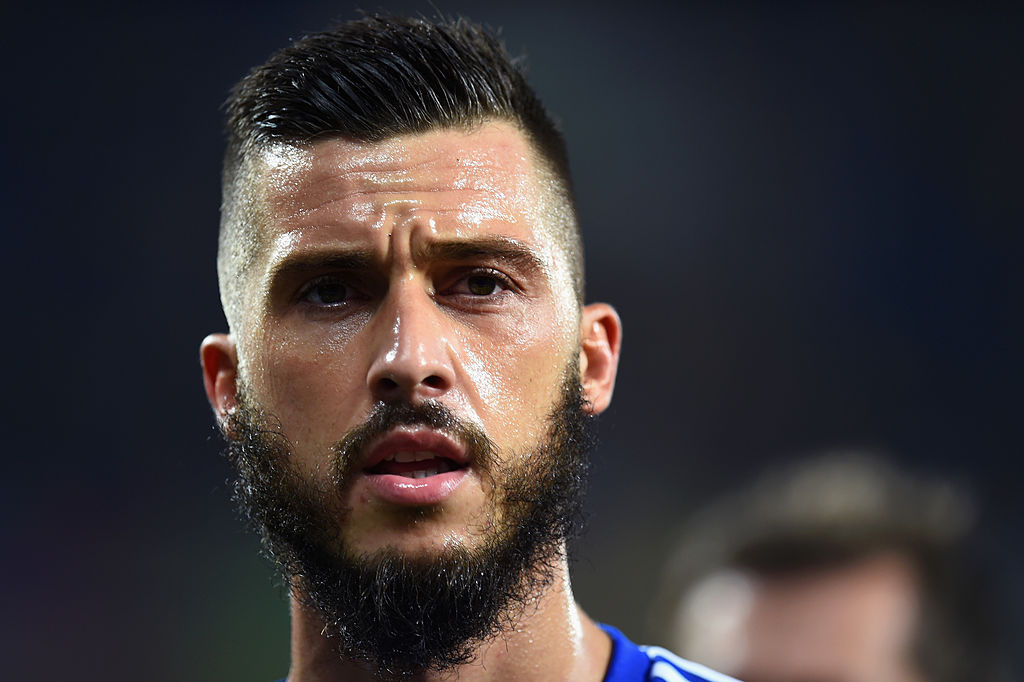 CUIABA, BRAZIL - JUNE 21:  Haris Medunjanin of Bosnia and Herzegovina looks on ahead of the 2014 FIFA World Cup Group F match between Nigeria and Bosnia-Herzegovina at Arena Pantanal on June 21, 2014 in Cuiaba, Brazil.  (Photo by Stu Forster/Getty Images)