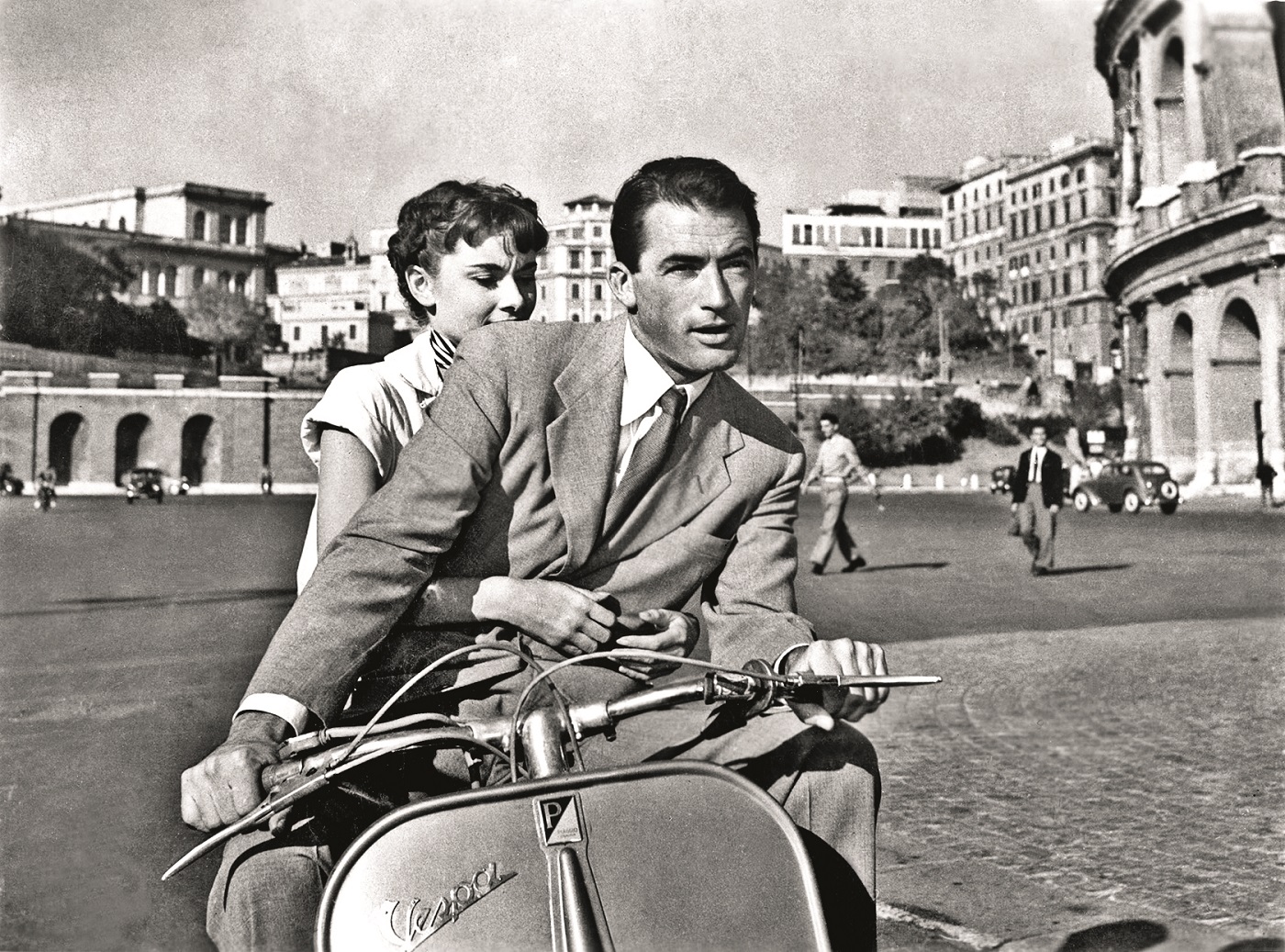 ROMAN HOLIDAY, Audrey Hepburn, Gregory Peck, 1953