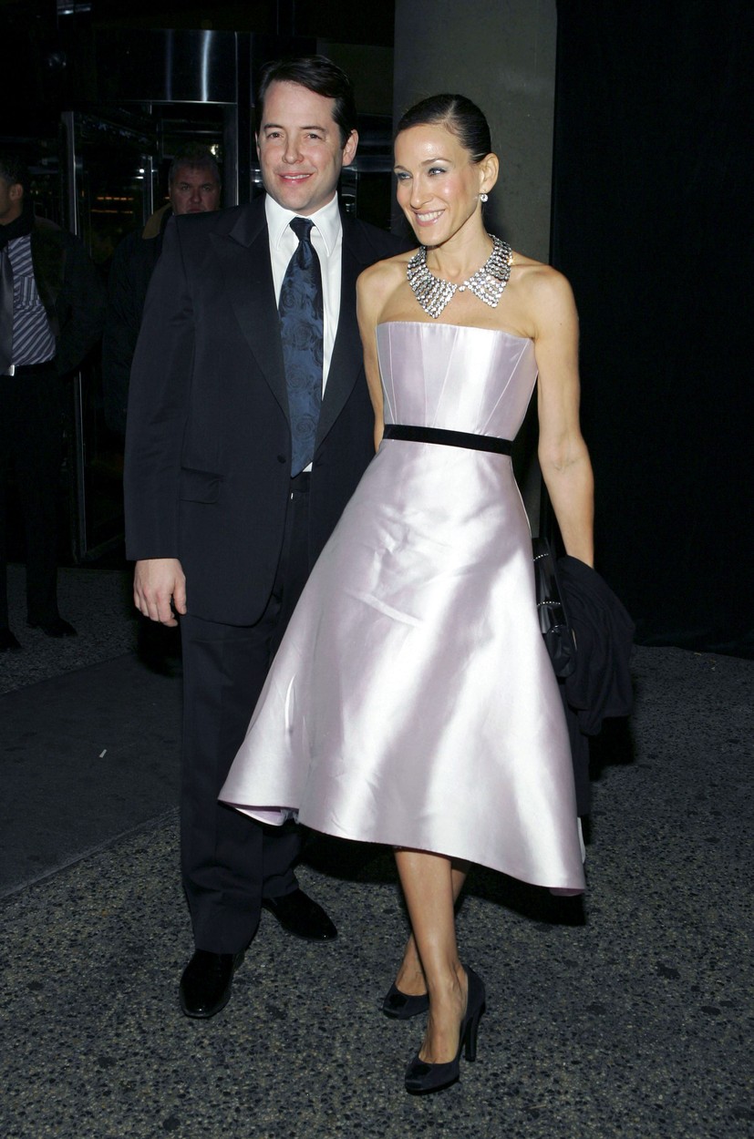 Matthew Broderick, Sarah Jessica Parker at the after-party for The Odd Couple Opening Night, The Marriott Marquis Hotel, New York, NY, October 27, 2005., Image: 96906237, License: Rights-managed, Restrictions: , Model Release: no, Credit line: Gregorio BinuyaCollecti / Everett / Profimedia