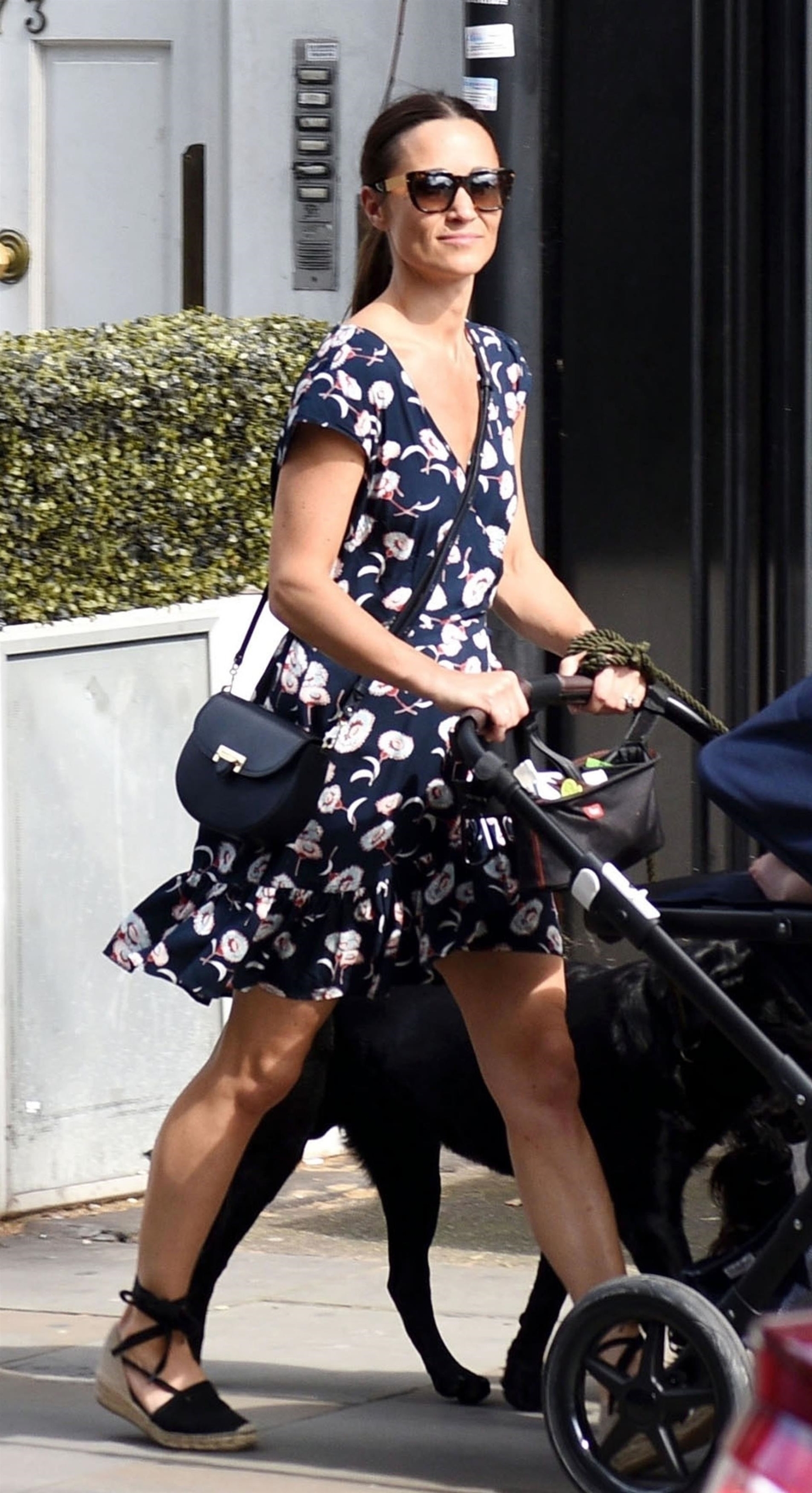 London, UNITED KINGDOM  - *EXCLUSIVE*  - WEB MUST CALL FOR PRICING - 

Catherine Middleton, Duchess of Cambridge Sister Pippa Middleton looks fashionable in a floral summery dress as she's pictured with baby son Arthur and her beloved dogs out and about in Chelsea.

*UK Clients - Pictures Containing Children
Please Pixelate Face Prior To Publication*, Image: 457840197, License: Rights-managed, Restrictions: RIGHTS: WORLDWIDE EXCEPT IN ITALY, Model Release: no, Credit line: BACKGRID / Backgrid UK / Profimedia