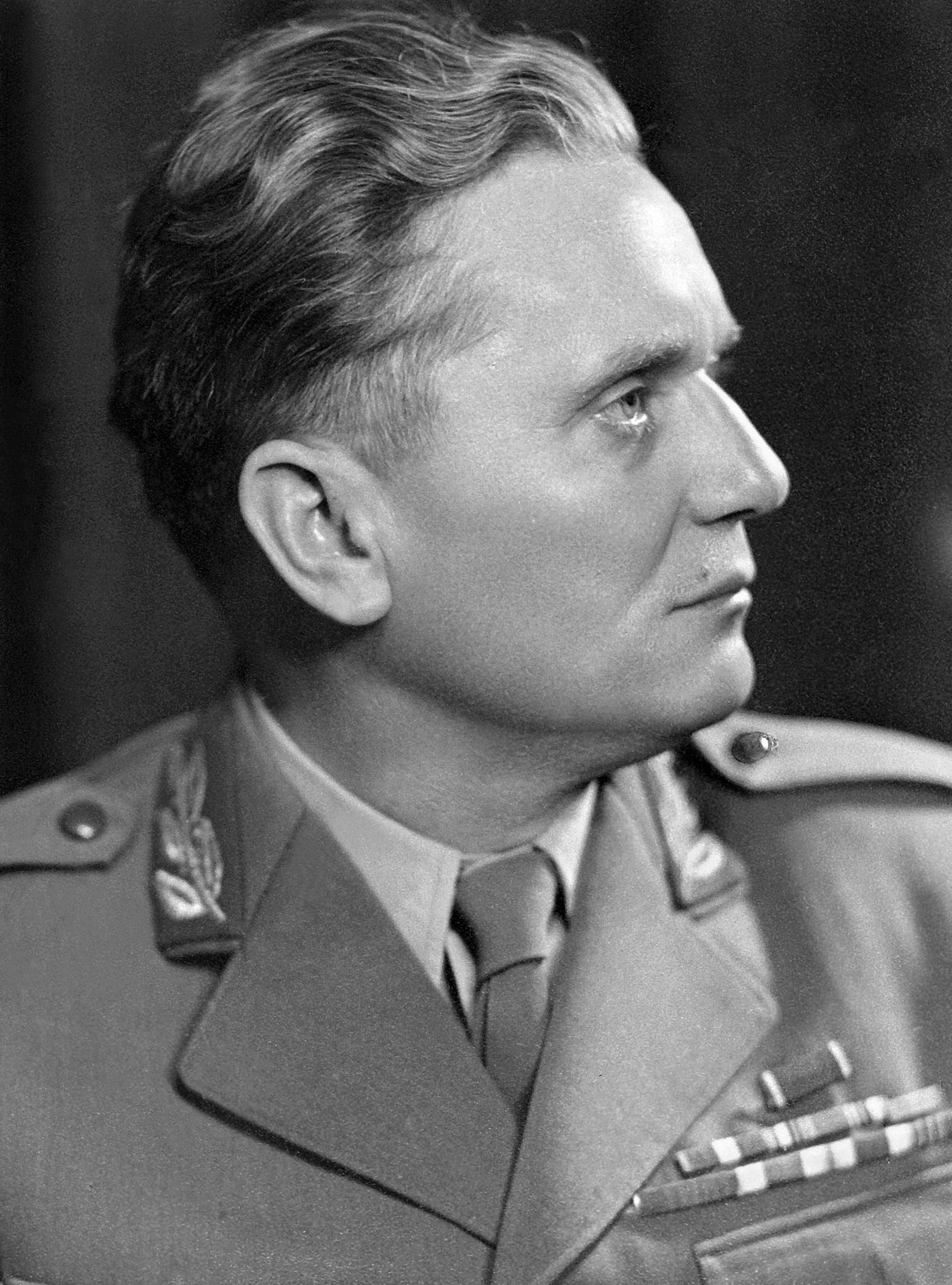 (FILES) In this file photo taken on June 29, 1948 Yugoslav President Marshall Josip Broz Tito poses for a portrait, when the Yugoslav Communist Party was expelled by the Communist Information Bureau (Cominform) meeting in Bucarest because of Tito's defiance of Soviet supremacy. - Josip Broz Tito, who died 40 years ago at the age of 88, was both revered and feared as the lifelong leader of former Yugoslavia, a country that later unravelled without his unifying presence. (Photo by - / AFP)