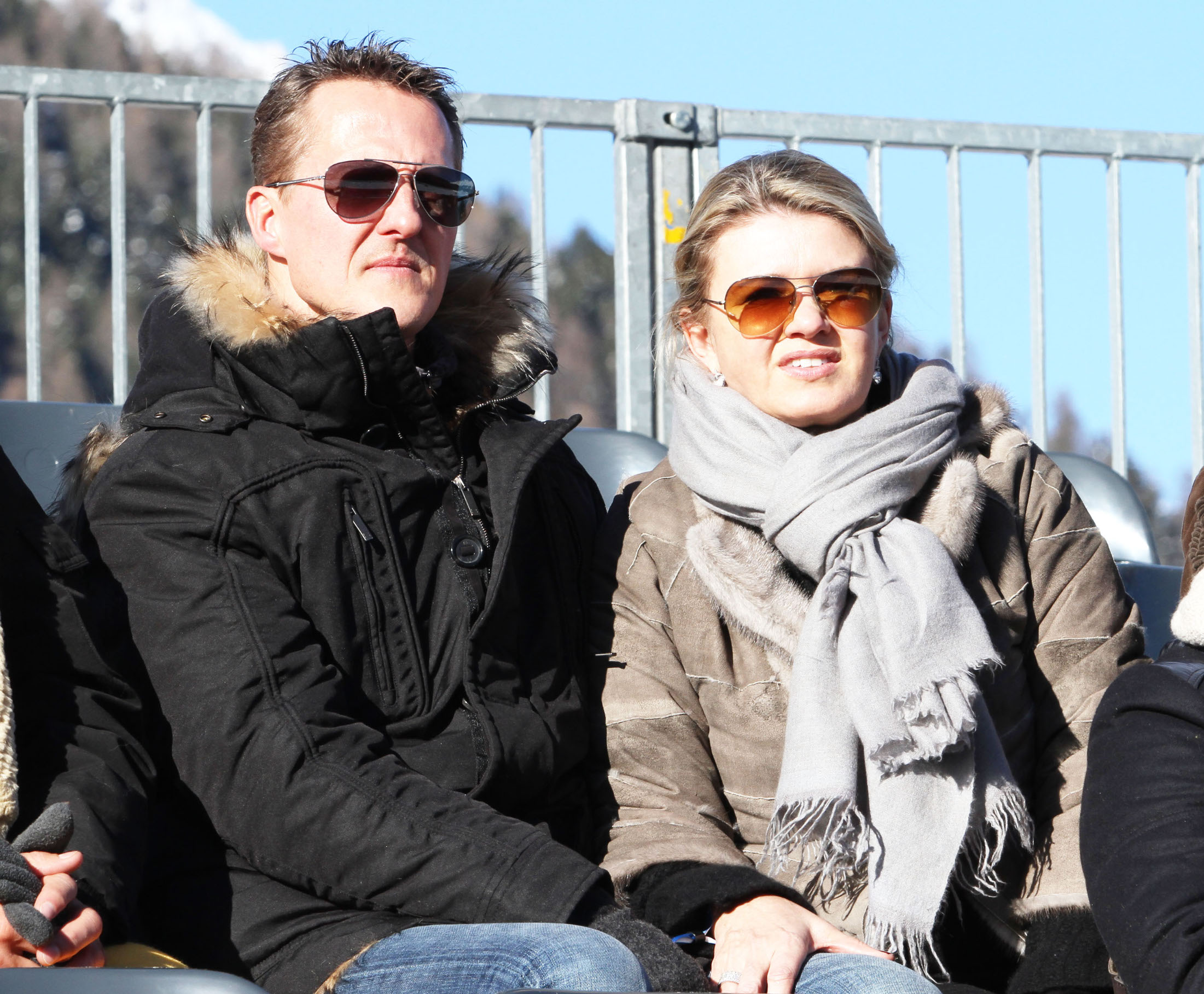 28.JAN.2013 - SWITZERLAND
LEGENDARY FORMULA ONE DRIVER MICHAEL SCHUMACHER AND WIFE CORINNA ENJOY A ROMANTIC SKIING BREAK IN ST MORITZ IN SWITZERLAND!
**NOT AVAILABLE FOR ITALY AND NO WEB USAGE**,Image: 152841281, License: Rights-managed, Restrictions: PLEASE CREDIT AS PER BYLINE
*UK CLIENTS MUST CALL PRIOR TO TV OR ONLINE USAGE PLEASE TELEPHONE 020 8370 0291 & +1 310 600 4723*, Model Release: no, Credit line: VFXMP / Backgrid UK / Profimedia