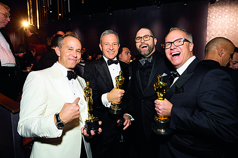 Oscar¨-winner, Jonas Rivera, Bob Iger, and Oscar¨-winners, Mark Nielsen and Josh Cooley, at the Governors Ball following the live ABC Telecast of The 92nd Oscars¨ at the Dolby¨ Theatre in Hollywood, CA on Sunday, February 9, 2020.
*Editorial Use Only*,Image: 498656604, License: Rights-managed, Restrictions: EDITORIAL USE ONLY, Model Release: no, Credit line: Matt Petit / Capital pictures / Profimedia