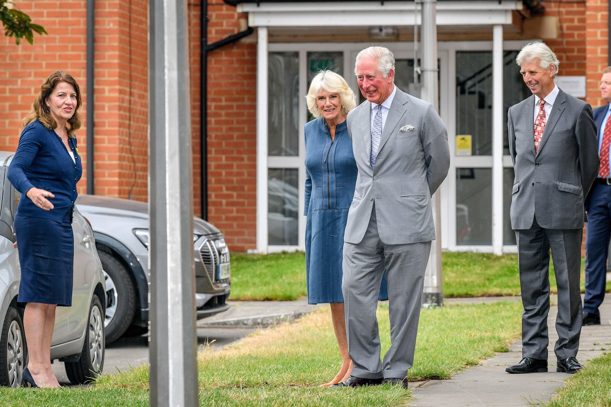 The Prince of Wales and the Duchess of Cornwall arrive at Gloucestershire Royal Hospital as they meet front line key workers who who have responded to the COVID-19 pandemic during a visit to Gloucestershire Royal Hospital.,Image: 532223489, License: Rights-managed, Restrictions: NO UK USE  FOR SEVEN DAYS - Fee Payable Upon Reproduction - For queries contact Avalon.red - sales@avalon.red London: +44 (0) 20 7421 6000 Los Angeles: +1 (310) 822 0419 Berlin: +49 (0) 30 76 212 251, Model Release: no, Credit line: Avalon.red / Avalon Editorial / Profimedia