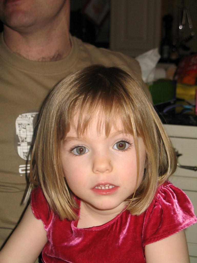 An undated handout photograph released by the Metropolitan Police in London on June 3, 2020, shows Madeleine McCann who disappeared in Praia da Luz, Portugal on May 3, 2007. - German police said Wednesday they have identified a new suspect in the mysterious disappearance of British girl Madeleine McCann in 2007. 