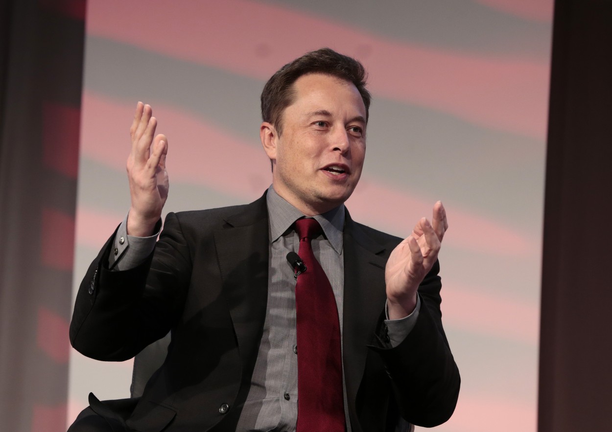 Jan. 13, 2015 - Detroit, MI, UNITED STATES - Elon Reeve Musk speaks at the Automotive News World Congress held at the Detroit Marriott in Detroit, Michigan on Tuesday, January 13, 2014. Musk is an entrepreneur, inventor, engineer and investor,Image: 215236029, License: Rights-managed, Restrictions: , Model Release: no, Credit line: Jeff Kowalsky / Zuma Press / Profimedia