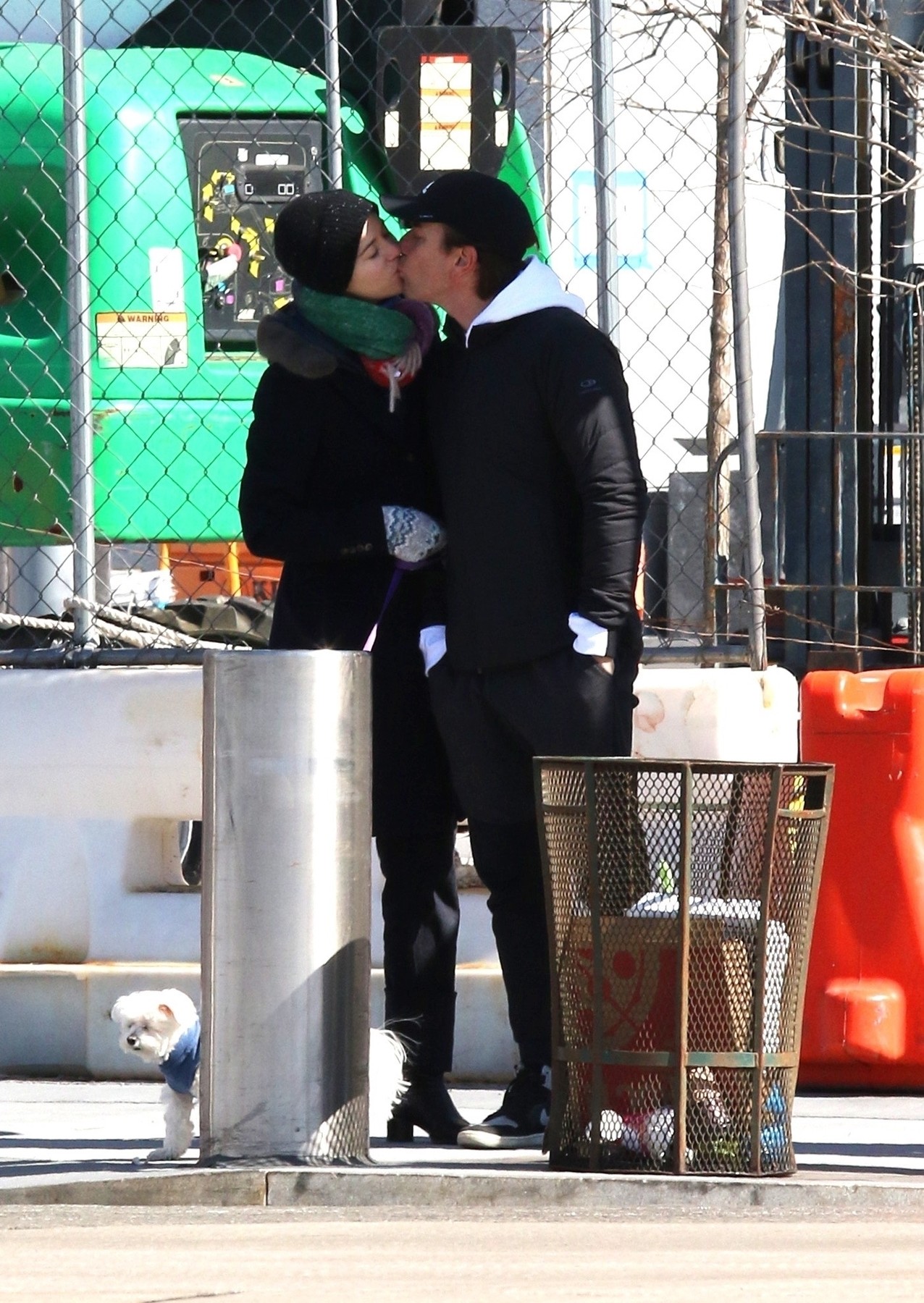 New York Cit, NY  - Ewan McGregor and girlfriend Mary Elizabeth Winstead share a passionate kiss while walking their dog in Downtown Manhattan.

BACKGRID USA 1 MARCH 2020,Image: 502184039, License: Rights-managed, Restrictions: , Model Release: no, Credit line: BrosNYC / BACKGRID / Backgrid USA / Profimedia