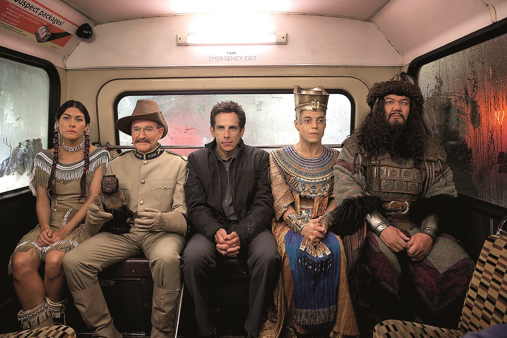 La nuit au musee  Le secret des pharaons
Night at the Museum 3 Secret of the Tomb
2015
Real  Shawn Levy
Ben Stiller
Robin Williams
Patrick Gallagher
Mizuo Peck
Rami Malek.
Collection Christophel © 21 Laps Entertainment / 1492 Pictures,Image: 348726155, License: Rights-managed, Restrictions: Restricted to editorial use related to the film or the individuals involved (producers, directors, authors, actors, etc.)
The rights of publicity of any person depicted in the photos are not granted
Mandatory credit of the film company and photographer, Model Release: no, Credit line: 21 Laps Entertainment / 1492 Pic / AFP / Profimedia