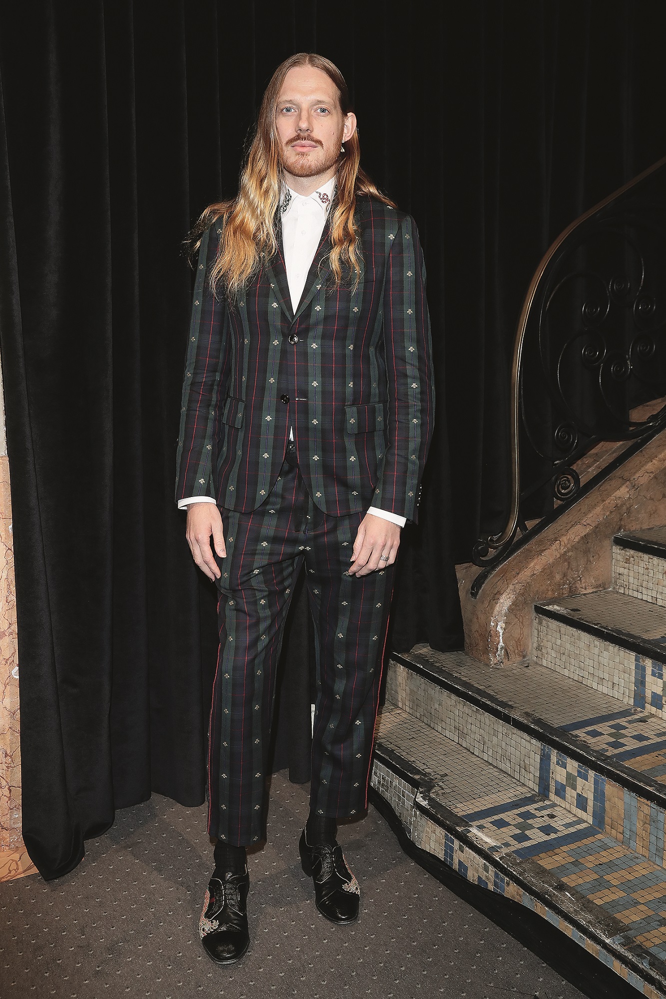 PARIS, FRANCE - SEPTEMBER 24:  James T Merry attends the Gucci show during Paris Fashion Week Spring/Summer 2019 on September 24, 2018 in Paris, France.  (Photo by Vittorio Zunino Celotto/Getty Images for Gucci)
