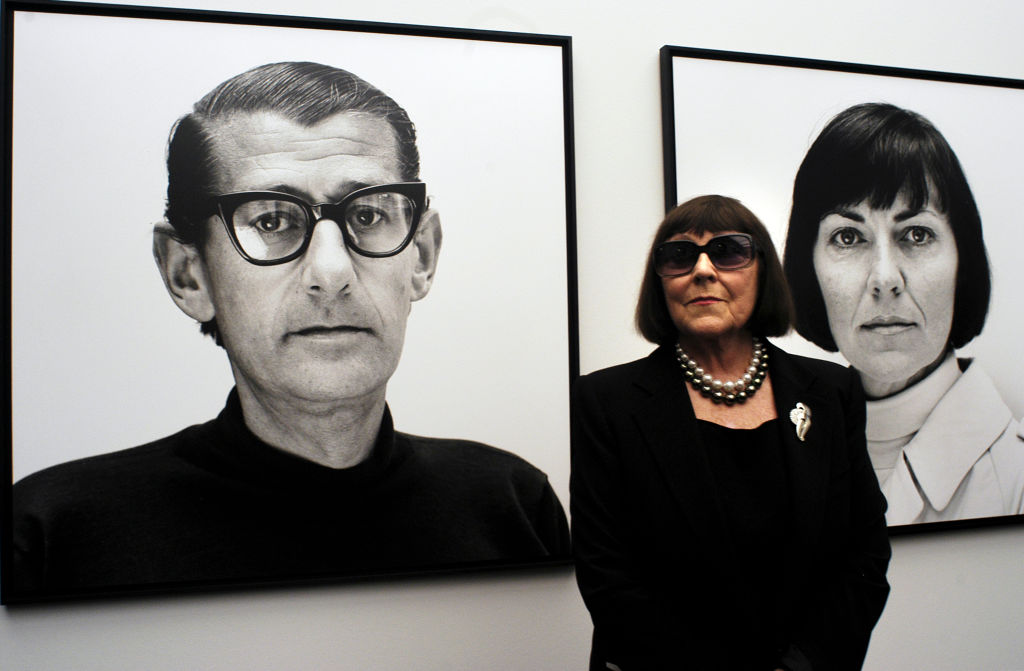 BERLIN - JUNE 4:  June Newton, the widow of the photographer Helmut Newton, attends the opening of new permanent Helmut Newton exhibition at the 